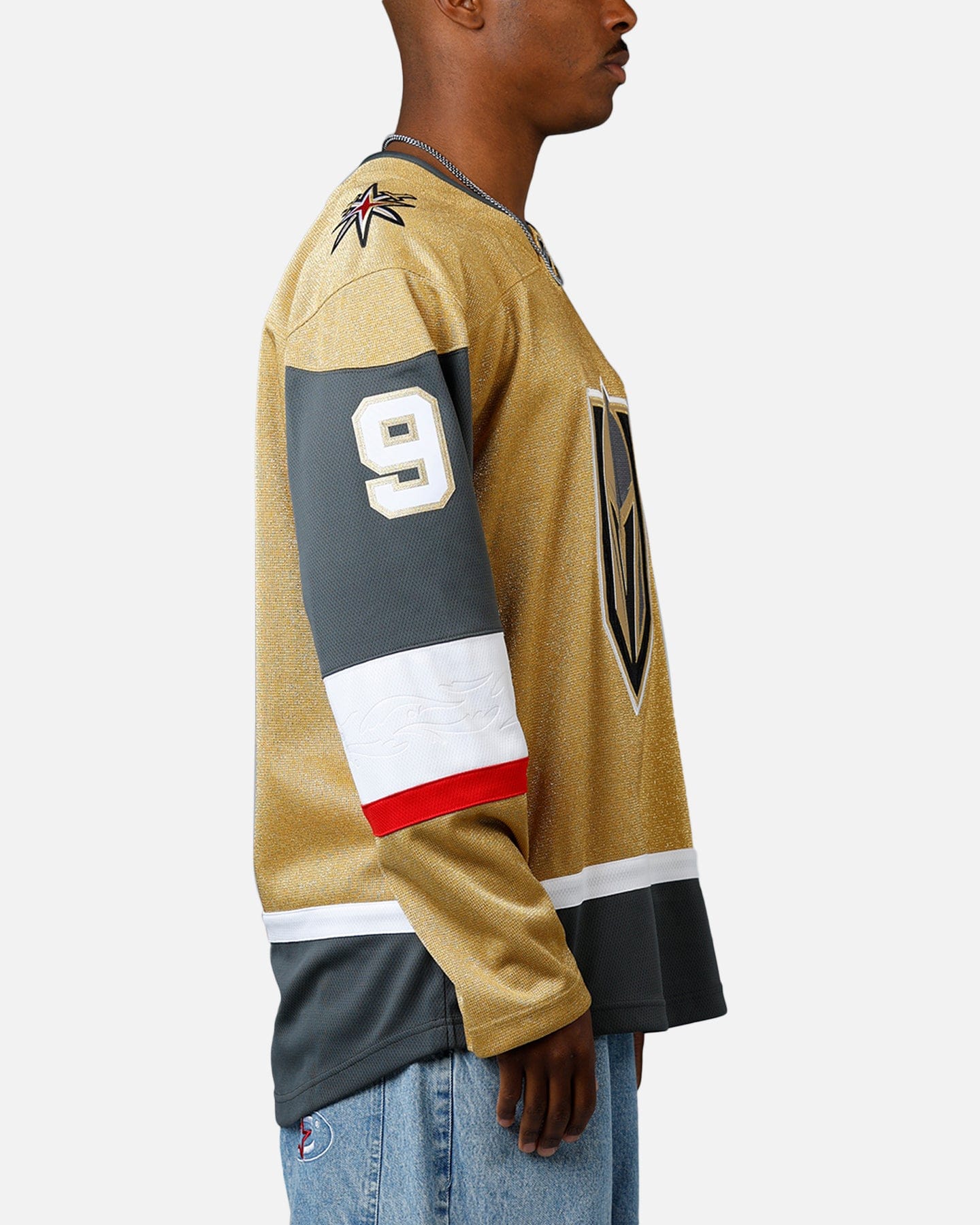 Fanatics Fanastics Vegas Golden Knights Jack Eichel #9 Jersey Gold