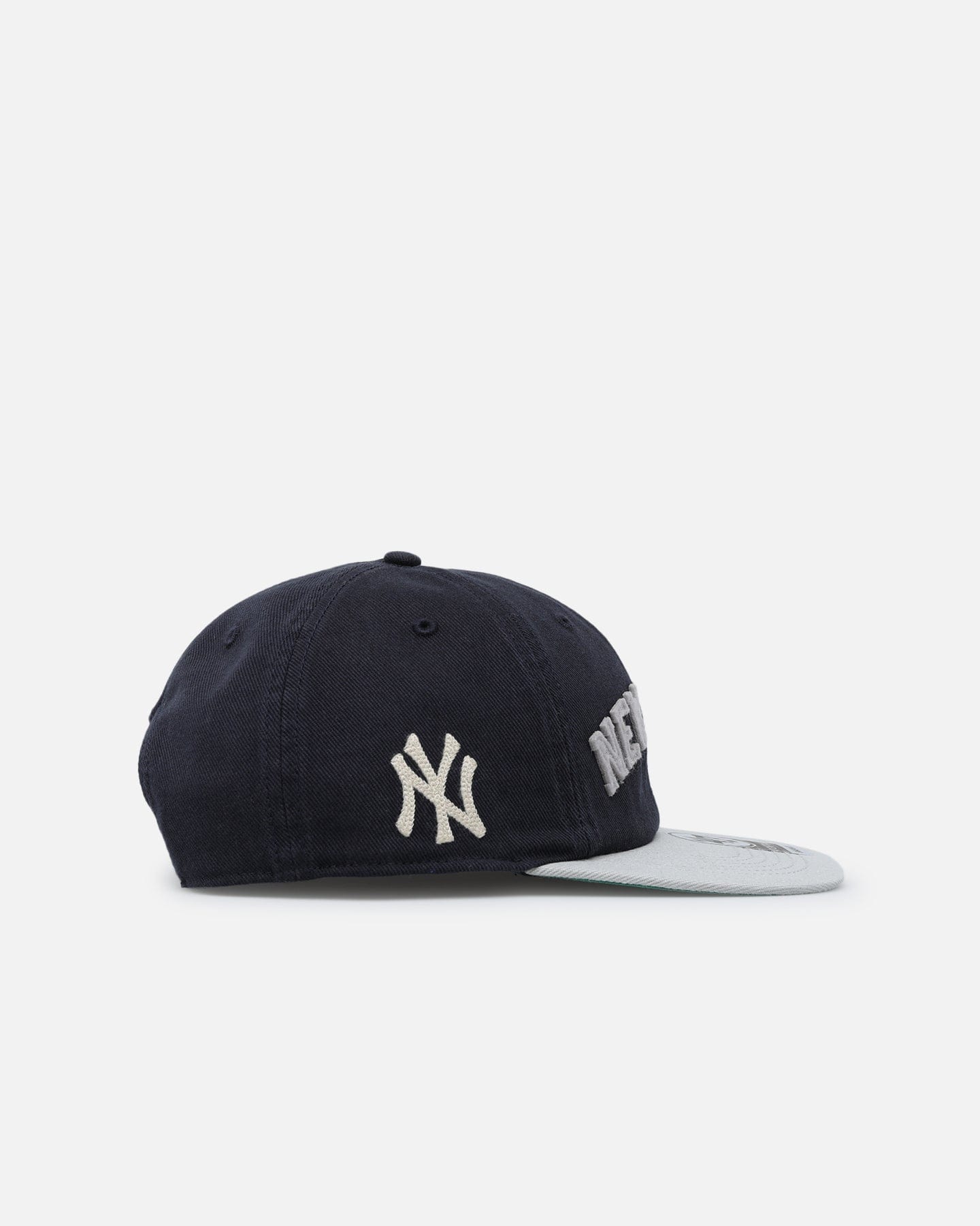 47 Brand New York Yankees The City Block Collection Club Legacy '47 Captain Snapback Navy