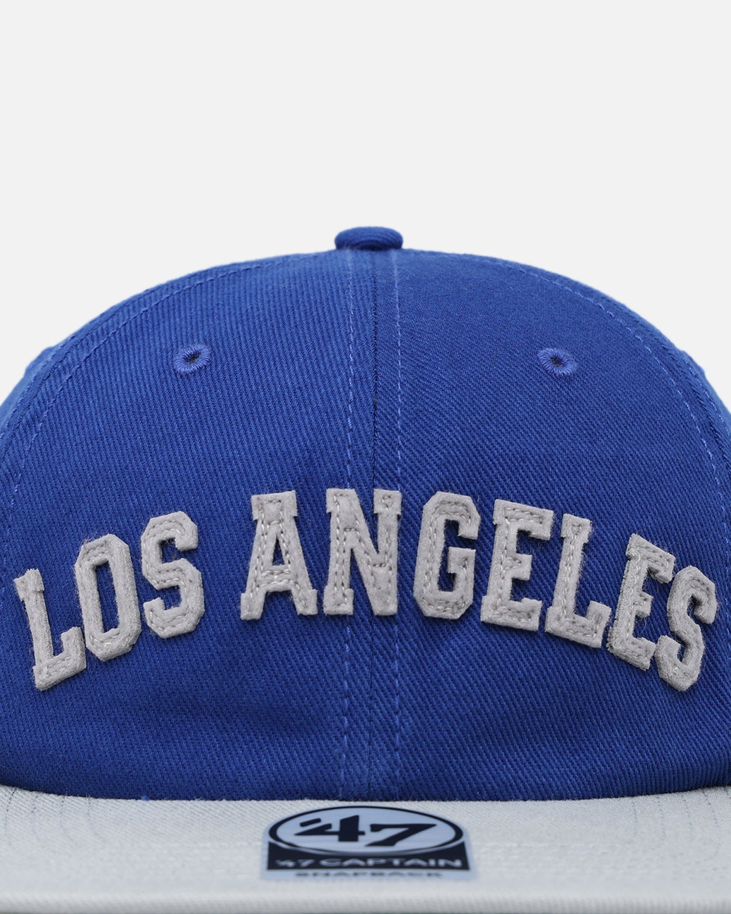 47 Brand Los Angeles Dodgers The City Block Collection Club Legacy '47 Captain Snapback Royal
