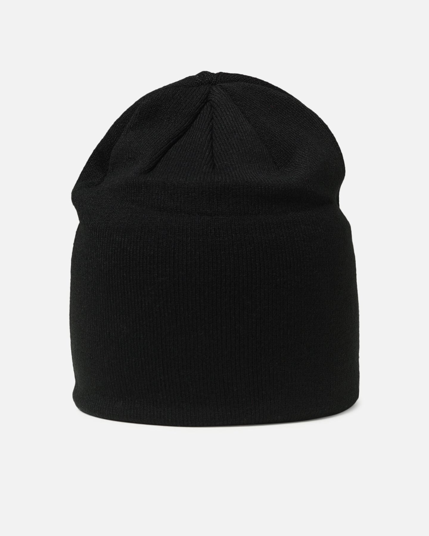 Saint Morta Monogram Fold Beanie Black