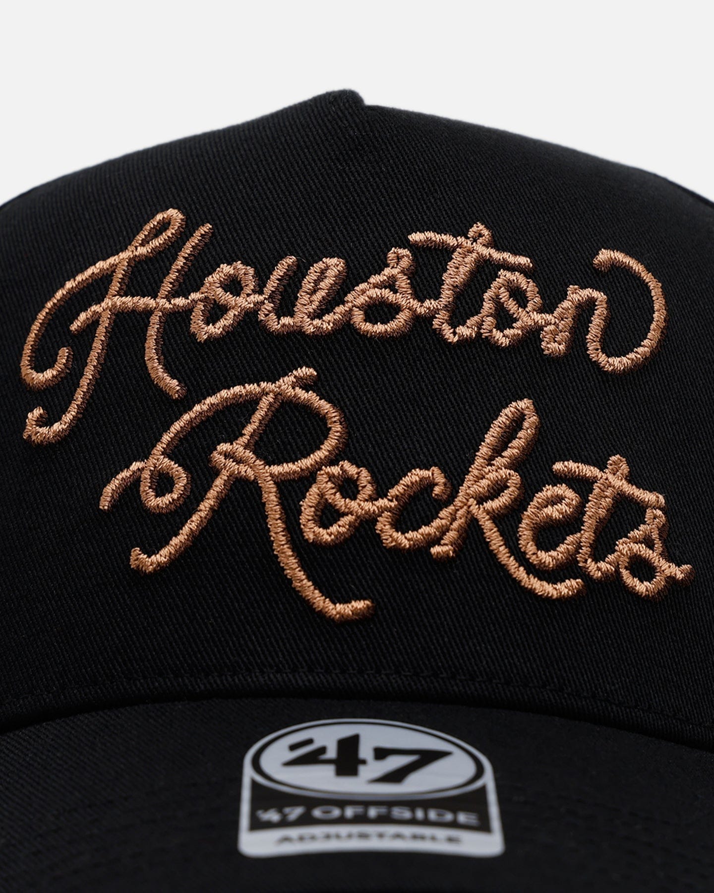 47 Brand Houston Rockets Round Em Up '47 Offside Snapback Black