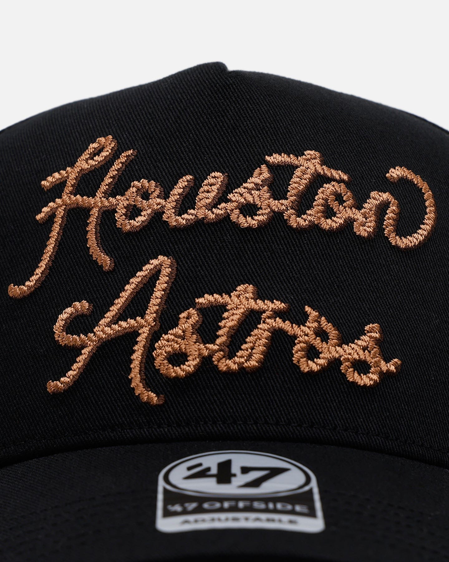 47 Brand Houston Astros Round Em Up '47 Offside Snapback Black