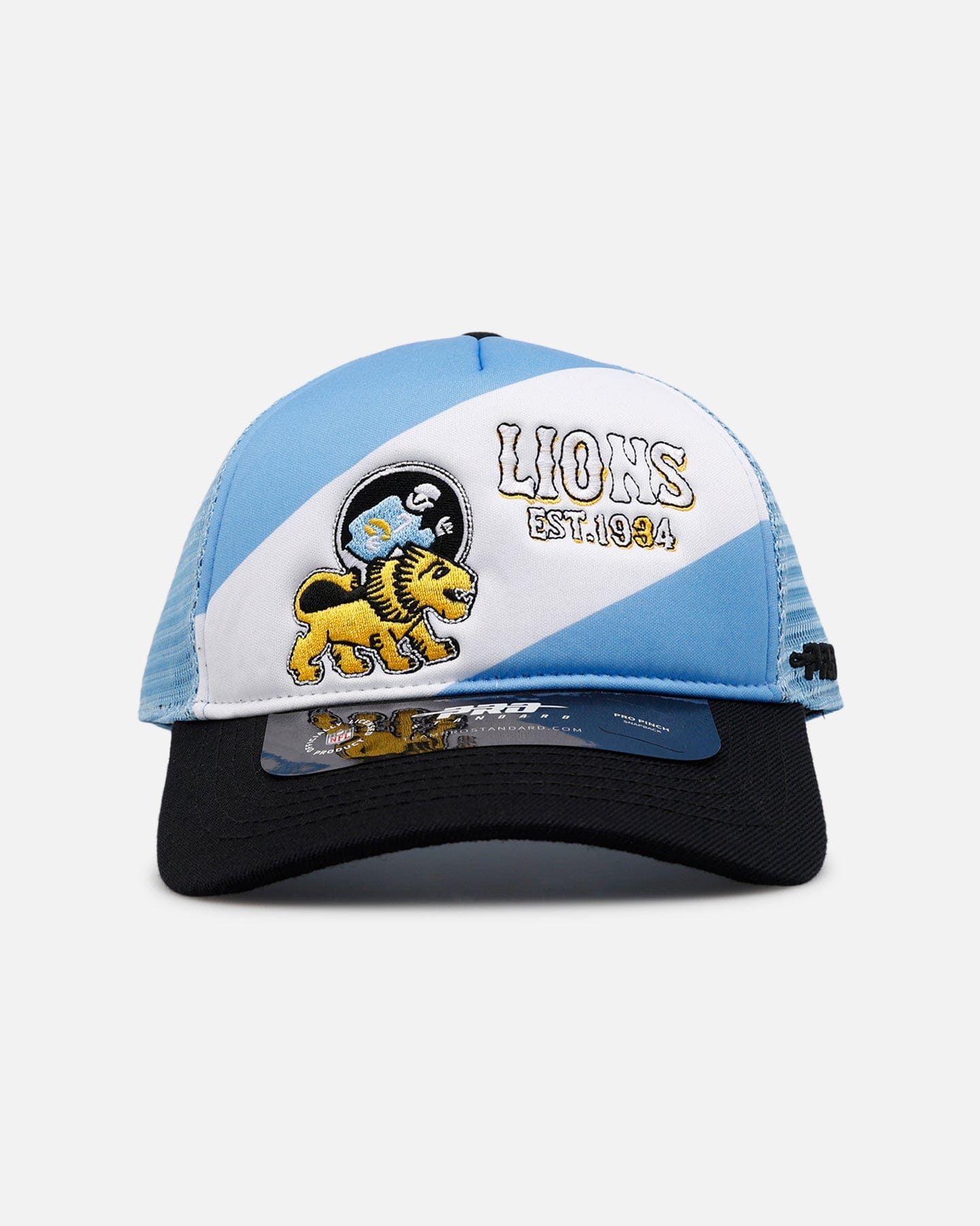 PRO Standard Detroit Lions NFL Kickoff Trucker Snapback Light Blue