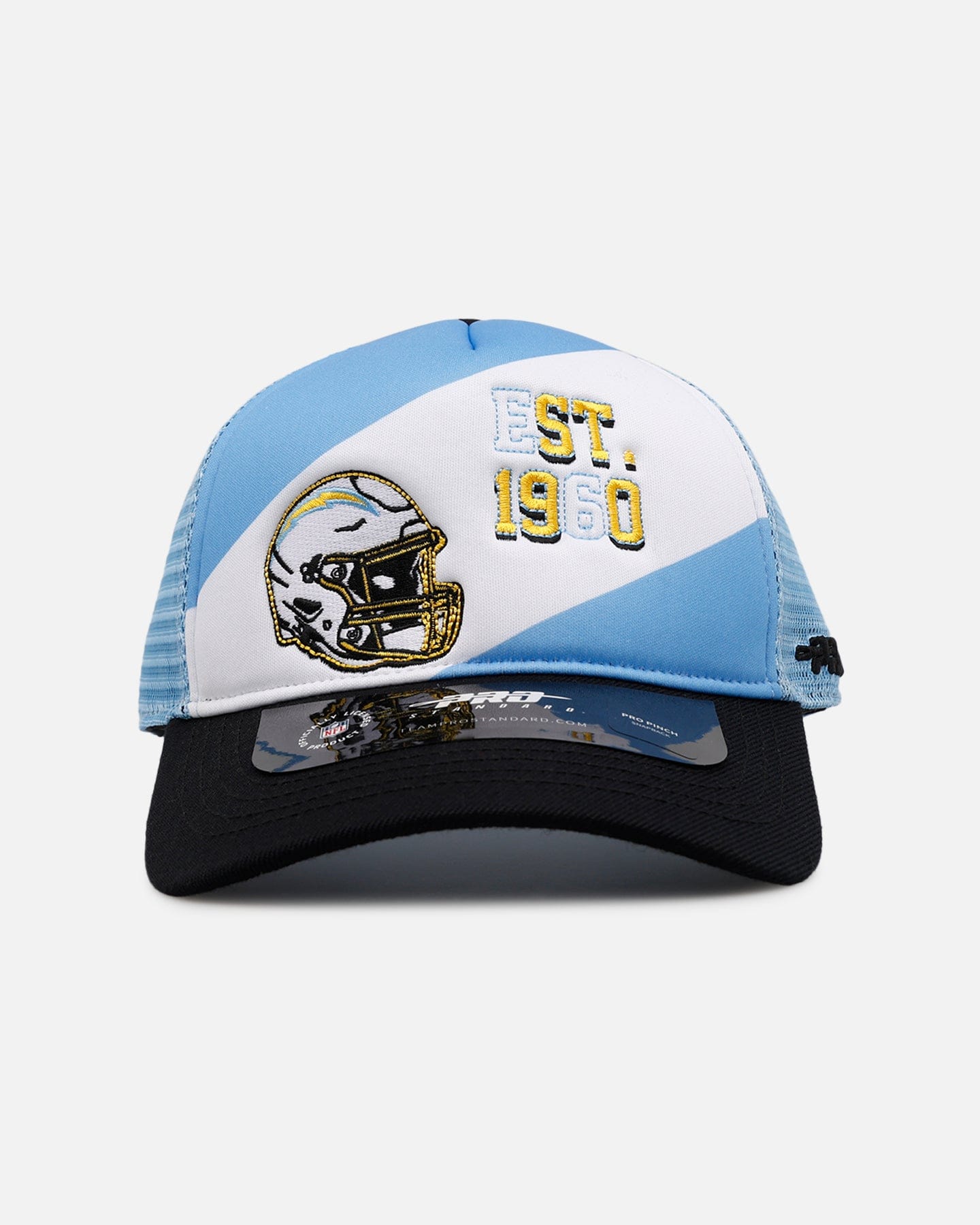 PRO Standard Los Angeles Chargers NFL Kickoff Trucker Snapback Powder Blue