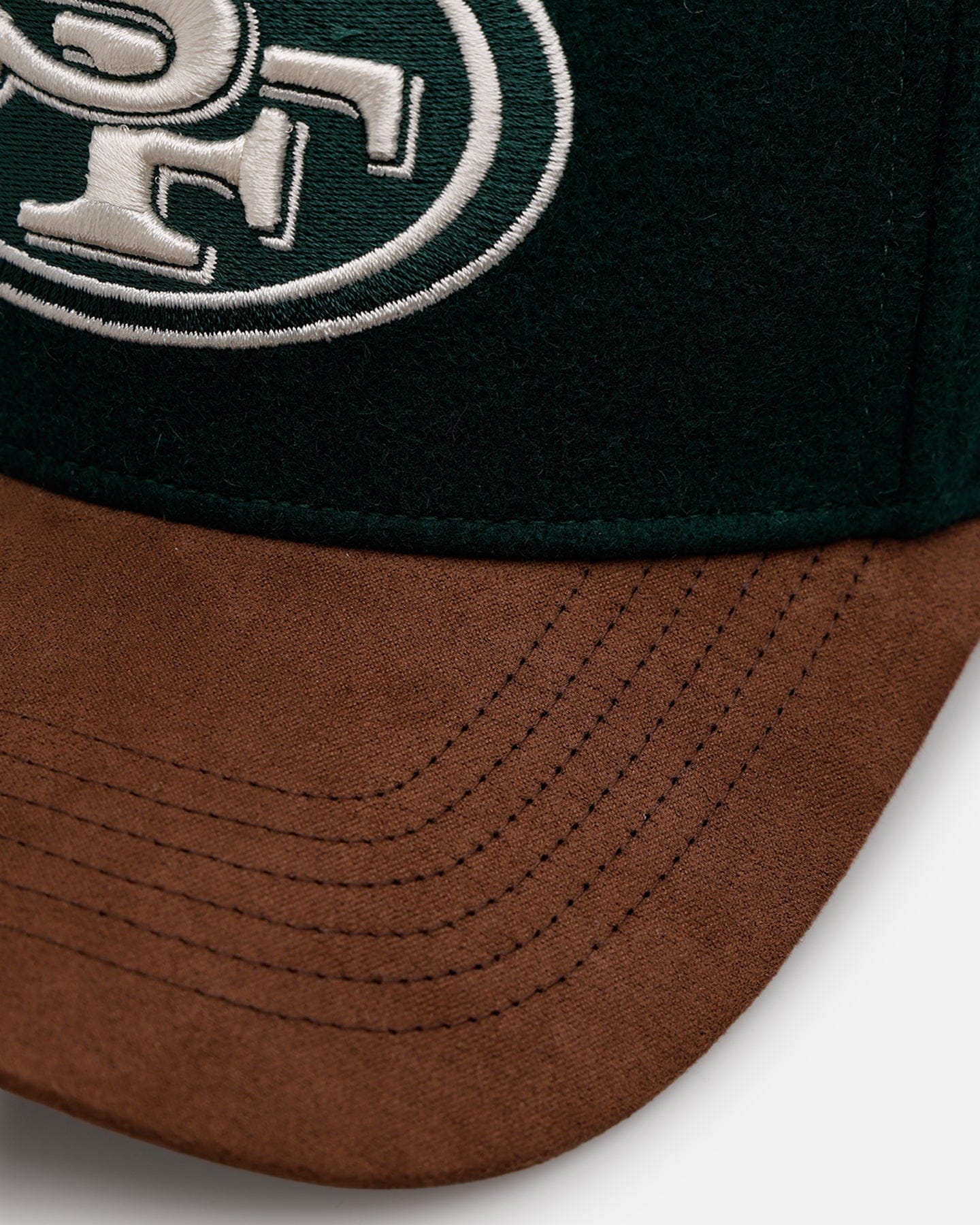 47 Brand San Francisco 49ers Fall Leaves Clean Up Strapback Green/Brown