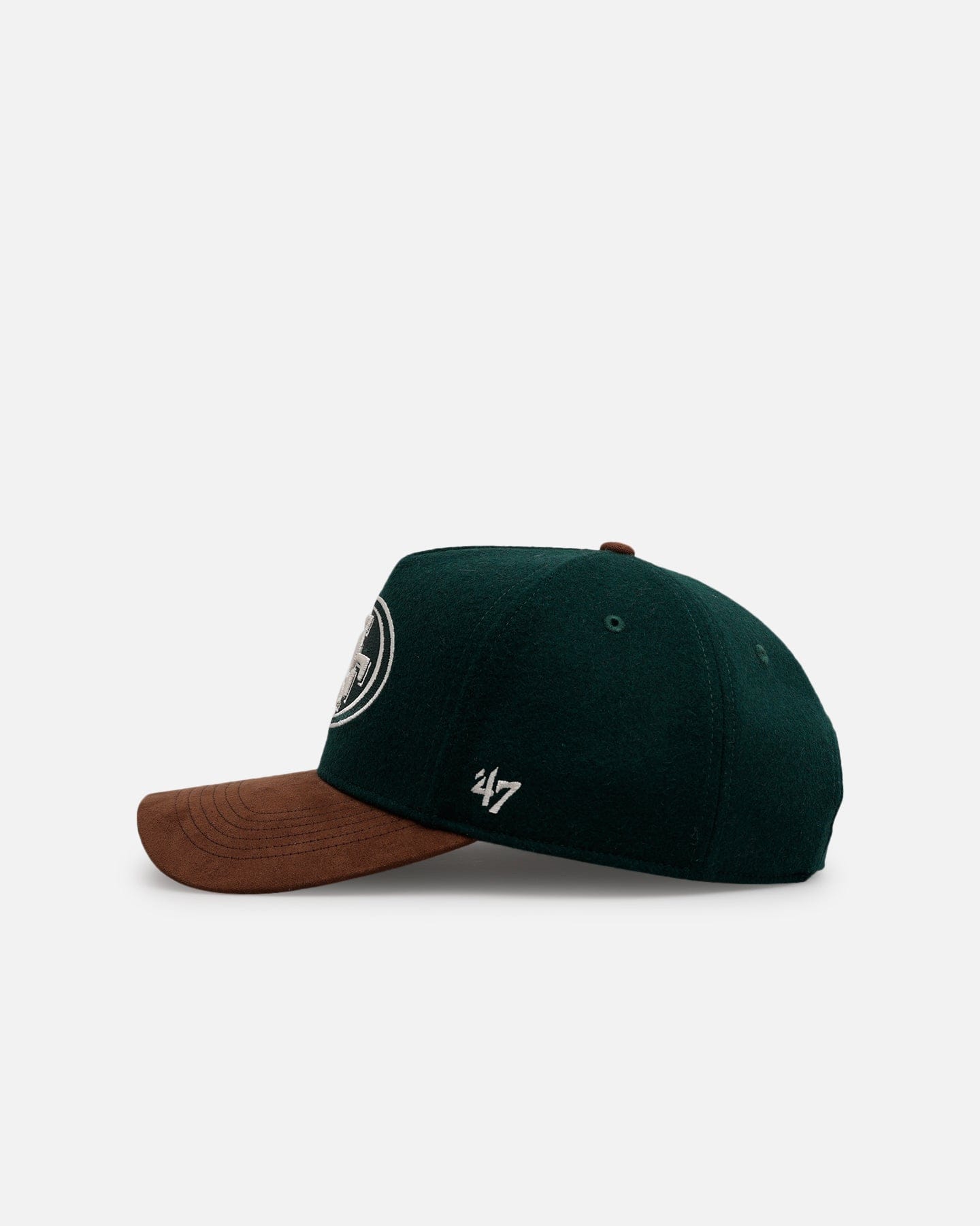 47 Brand San Francisco 49ers Fall Leaves Clean Up Strapback Green/Brown