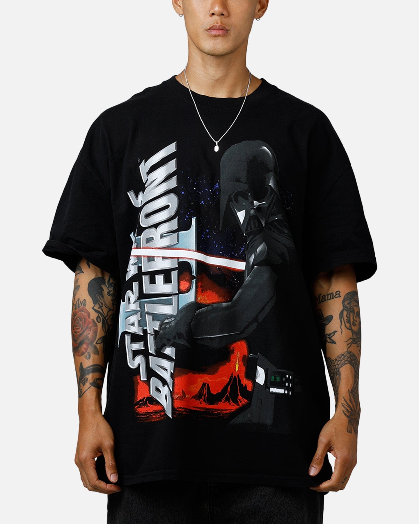 73studio Star Wars Darth Vader Battlefront II T - Shirt Black