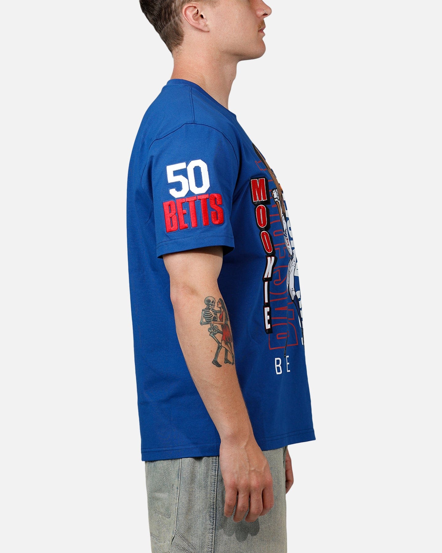 PRO Standard Los Angeles Dodgers Mookie Betts Avatar T - Shirt Blue