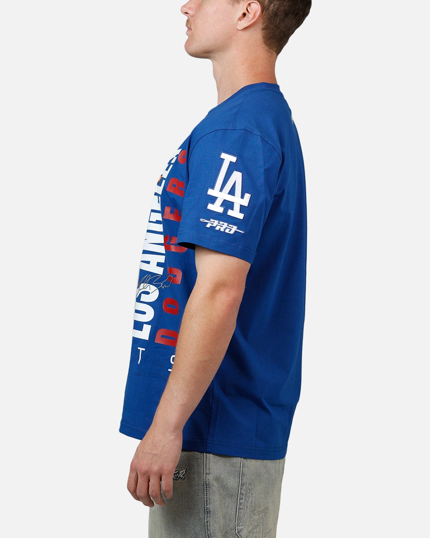 PRO Standard Los Angeles Dodgers Mookie Betts Avatar T - Shirt Blue