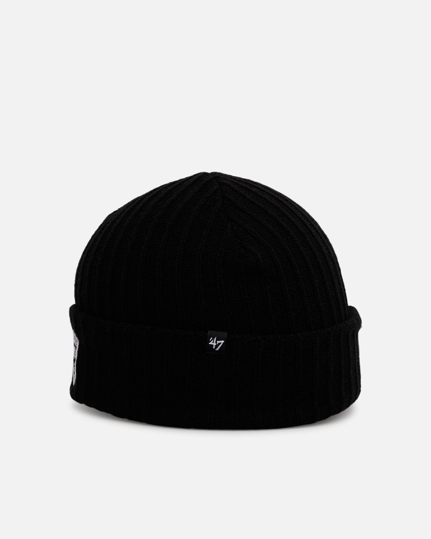 47 Brand Las Vegas Raiders Harbor Cuff Knit Beanie Black