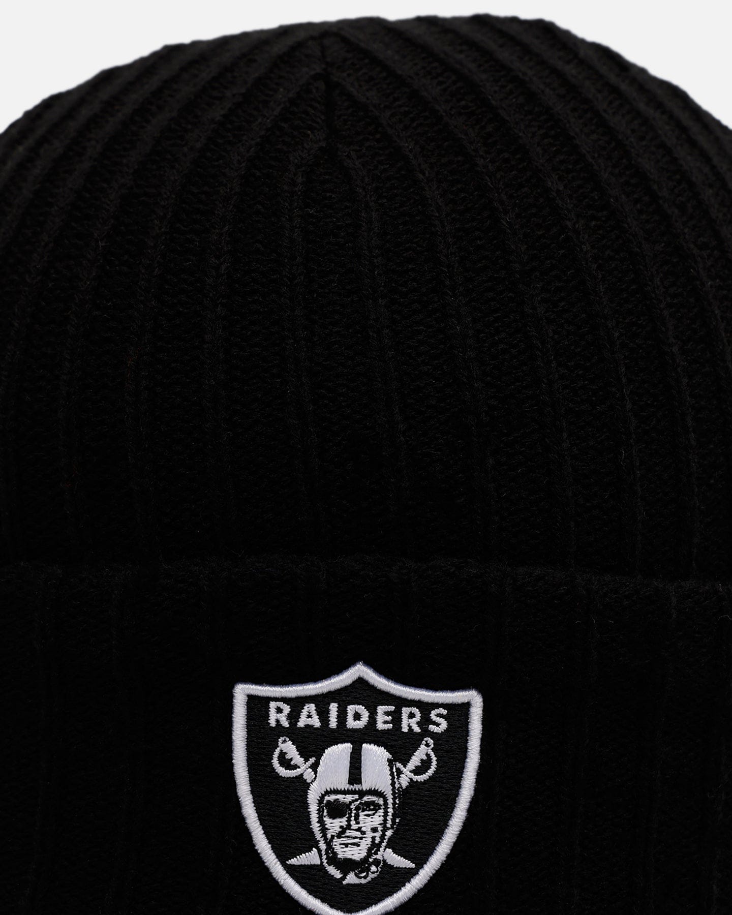 47 Brand Las Vegas Raiders Harbor Cuff Knit Beanie Black