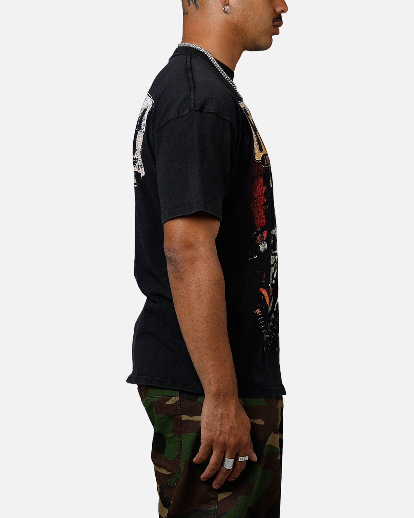 73studio x Fallout '97 Fallout Vintage T - Shirt Black Acidwash