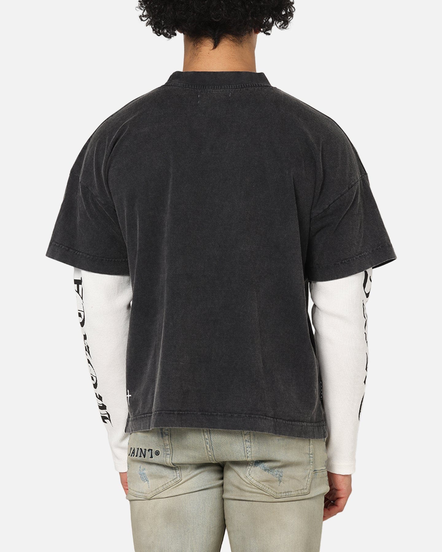 Saint Morta Kingdomcome Long Sleeve T - Shirt Vintage Black
