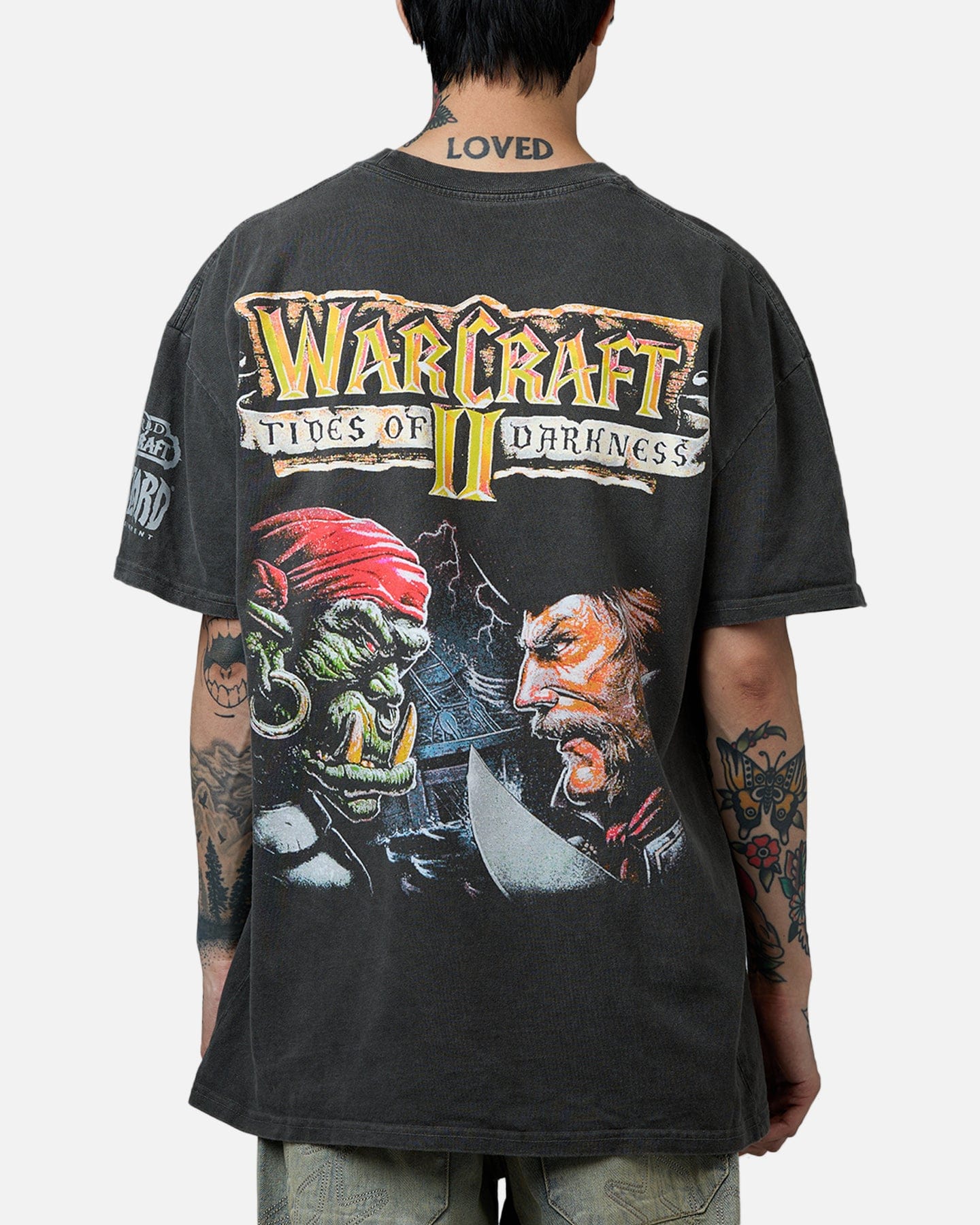 73studio x World of Warcraft II: Tides Of Darkness T - Shirt Black Wash