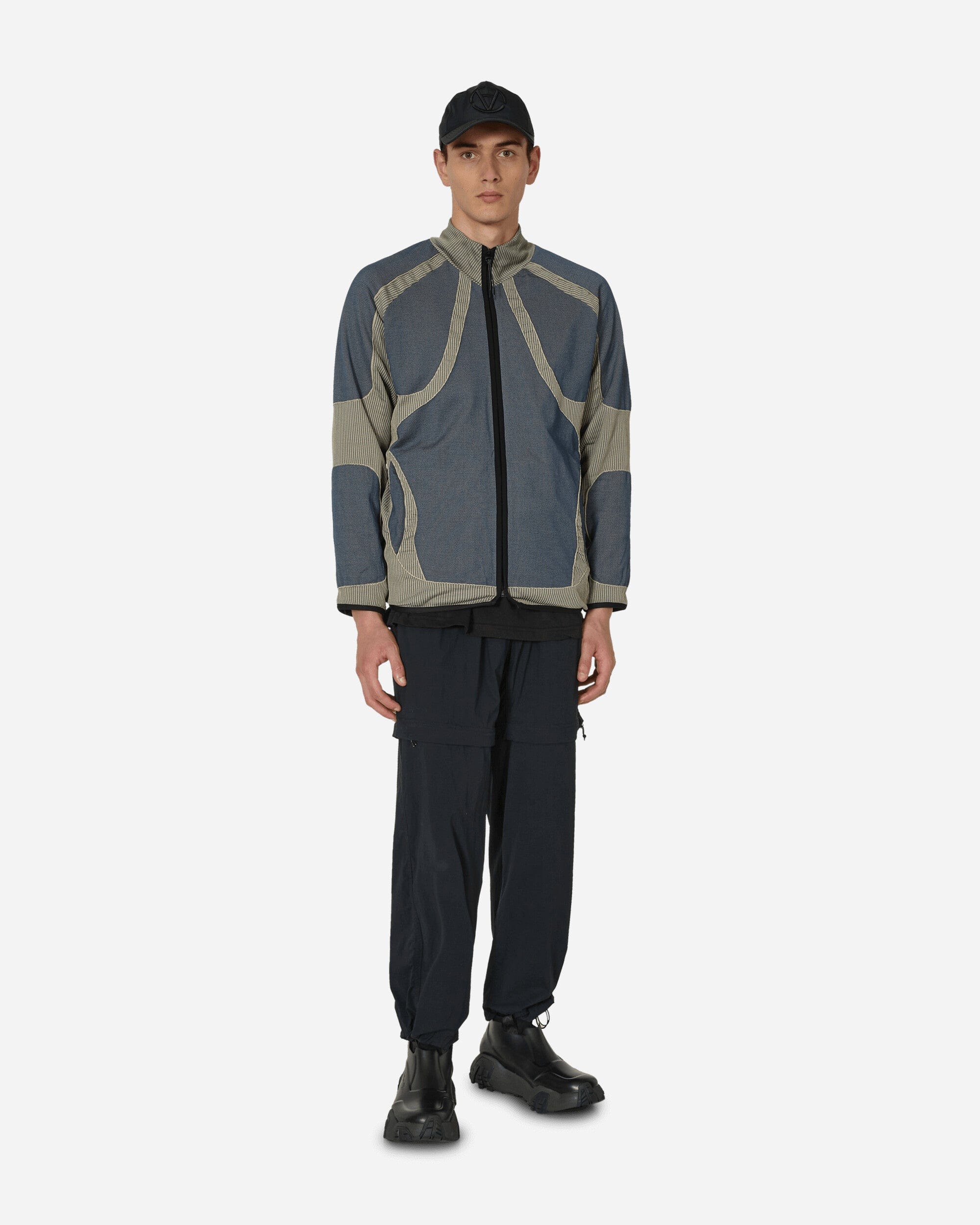 _J.L-A.L_ Liquid Track Top Blue / Grey