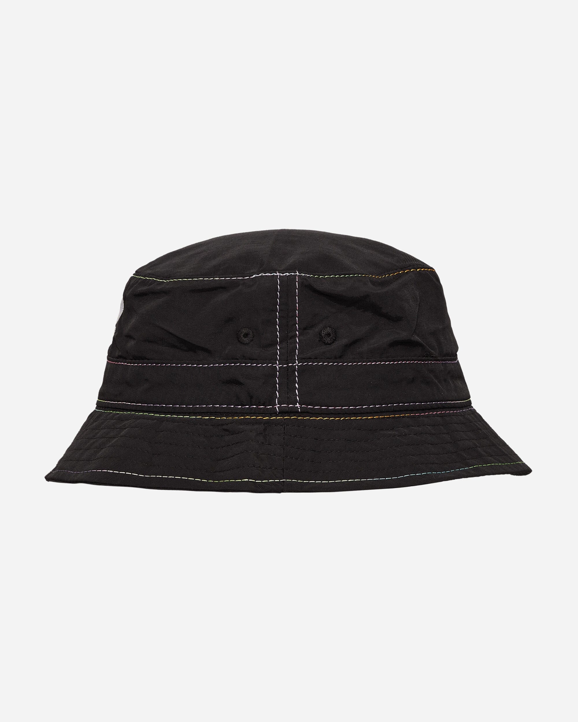 4 Worth Doing Gradient Stitch Bucket Hat Black