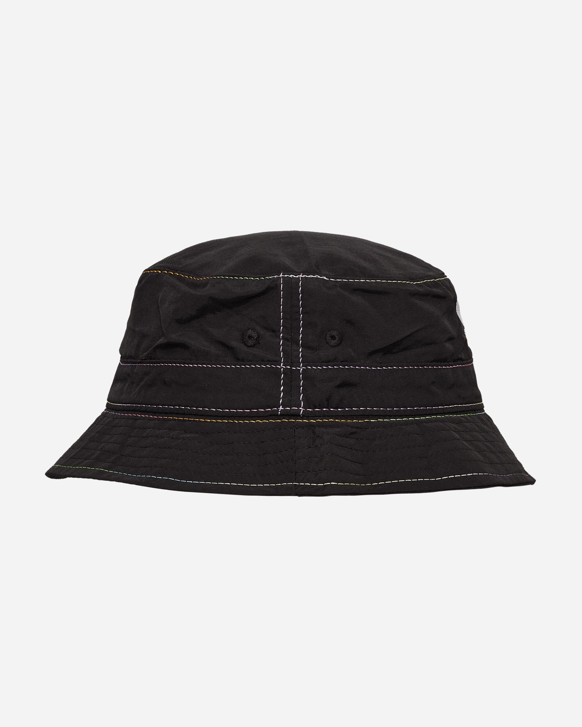 4 Worth Doing Gradient Stitch Bucket Hat Black