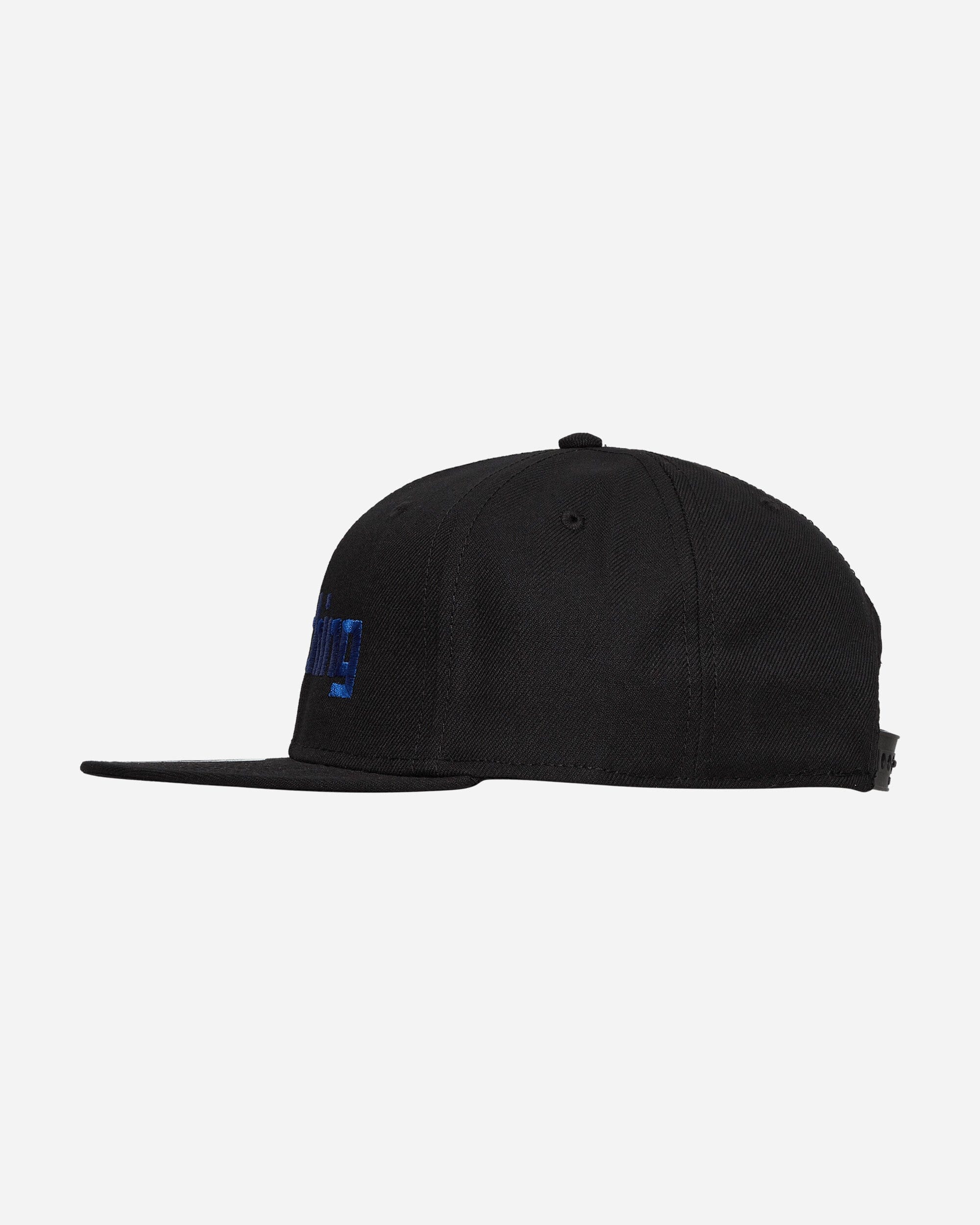Anything Speedball Logo Flat Brim Hat Black