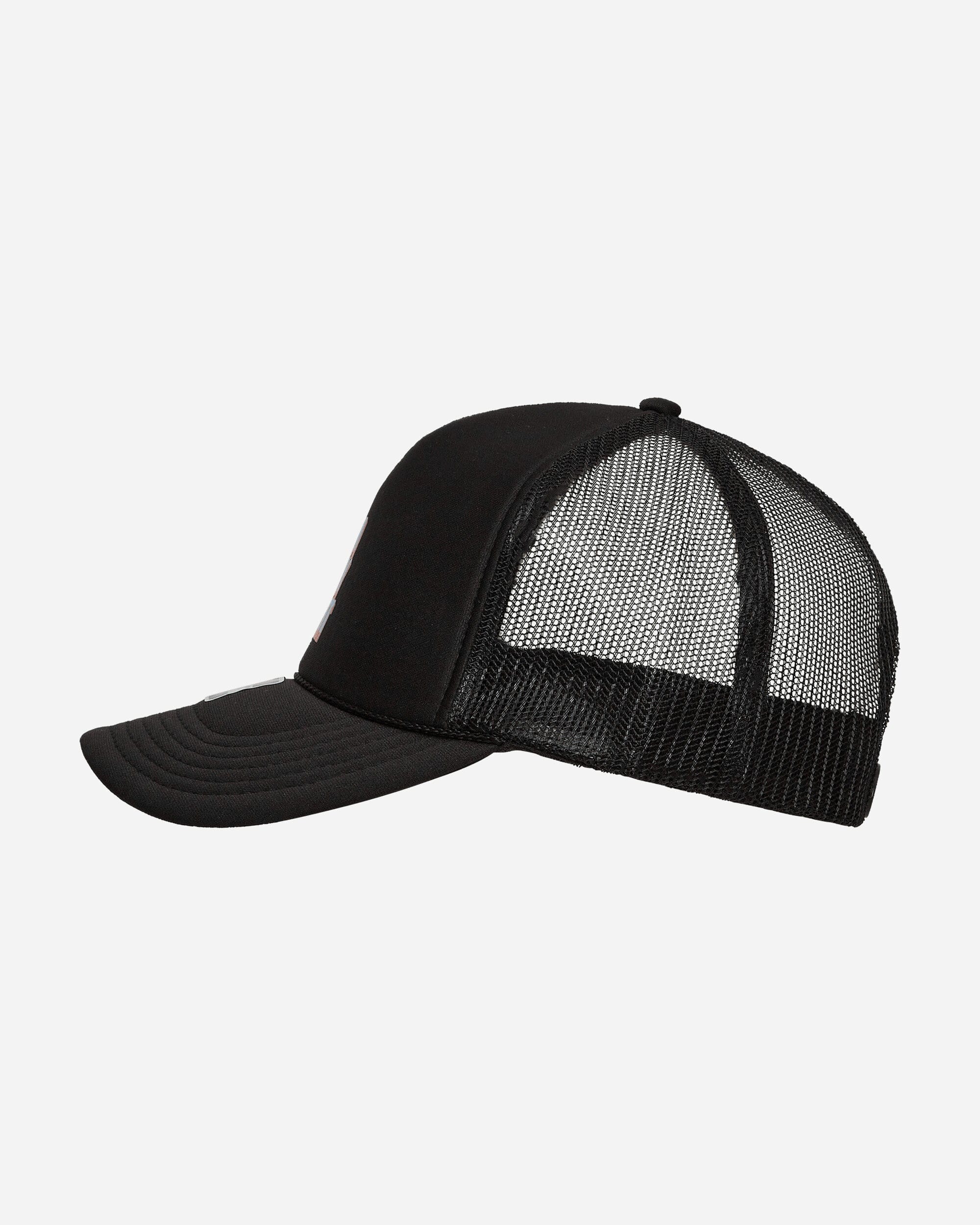 Anything Stacked Trucker Hat Black