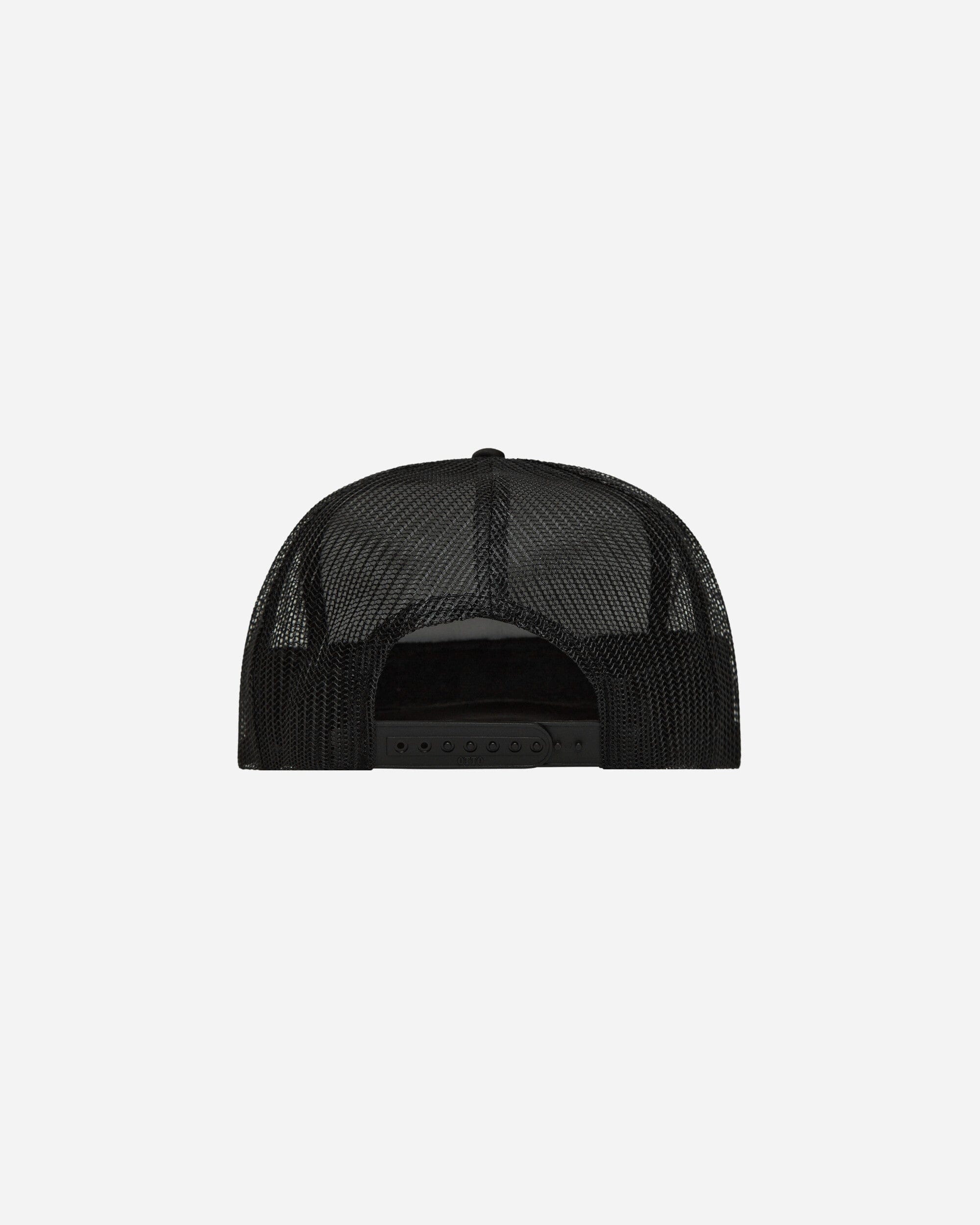 Anything Stacked Trucker Hat Black