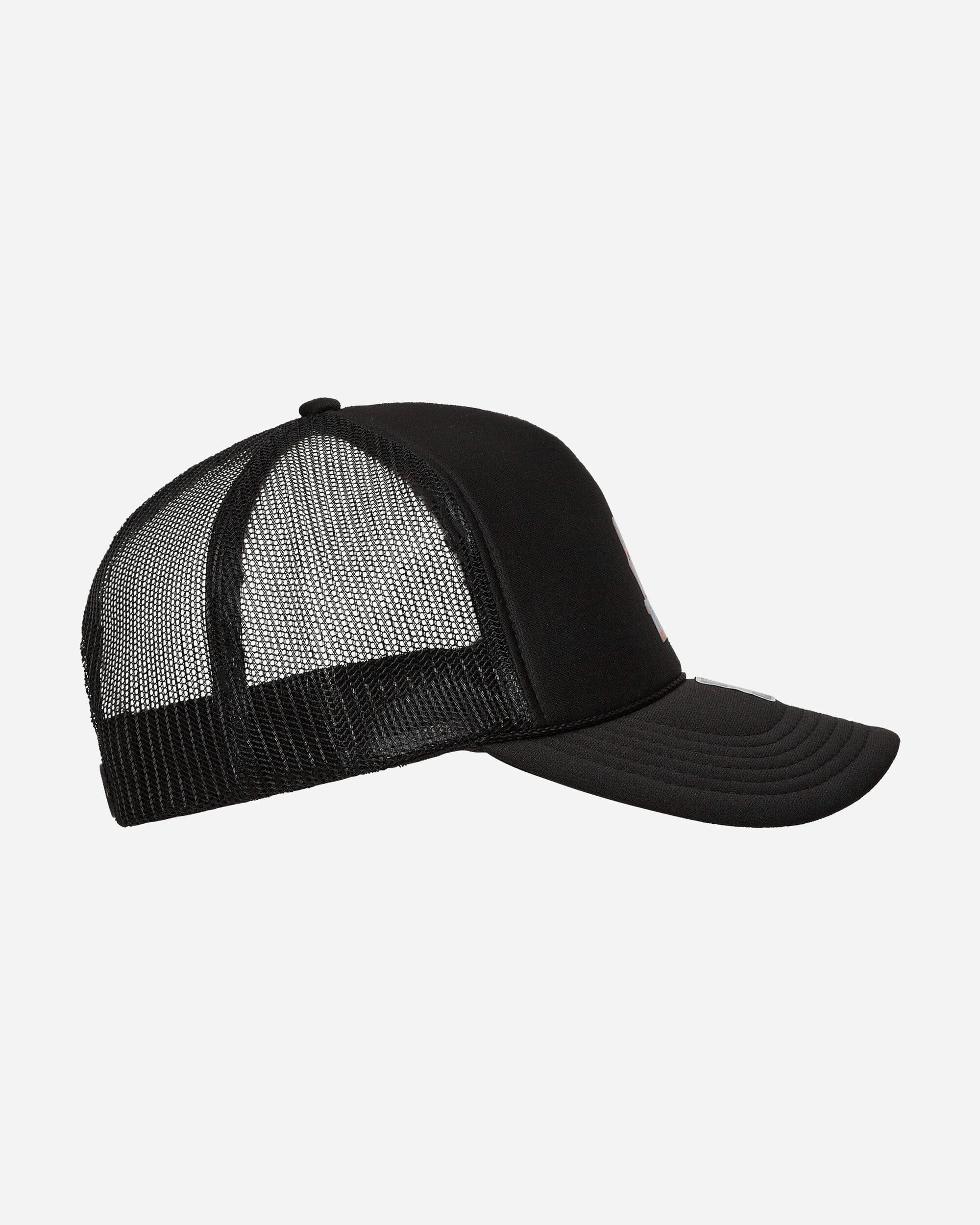 Anything Stacked Trucker Hat Black