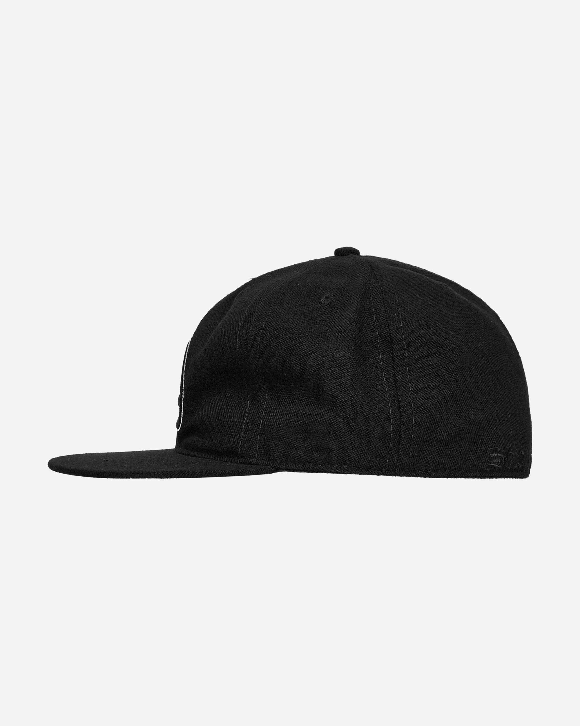 Stray Rats Rat Logo Fitted Hat Black