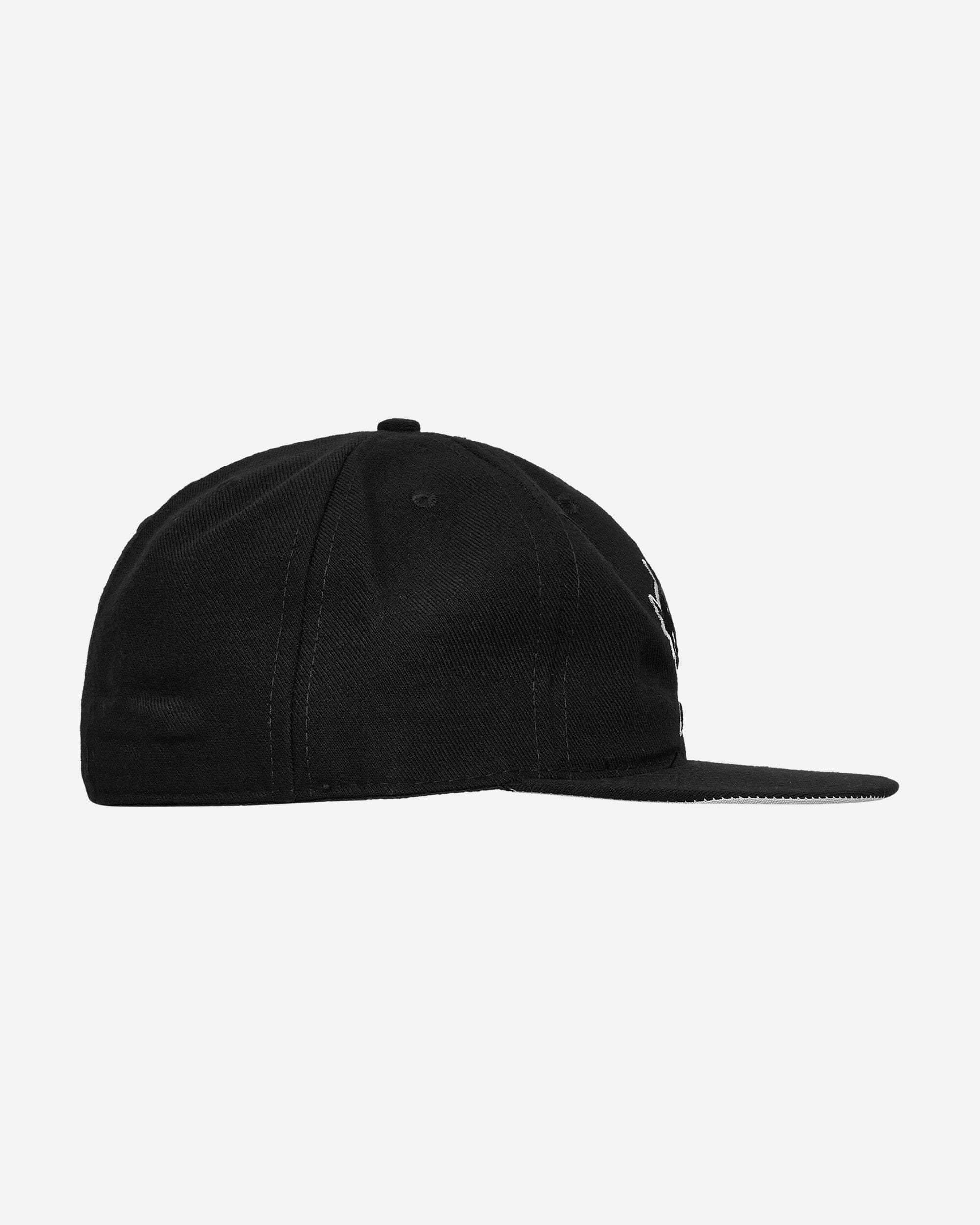 Stray Rats Rat Logo Fitted Hat Black