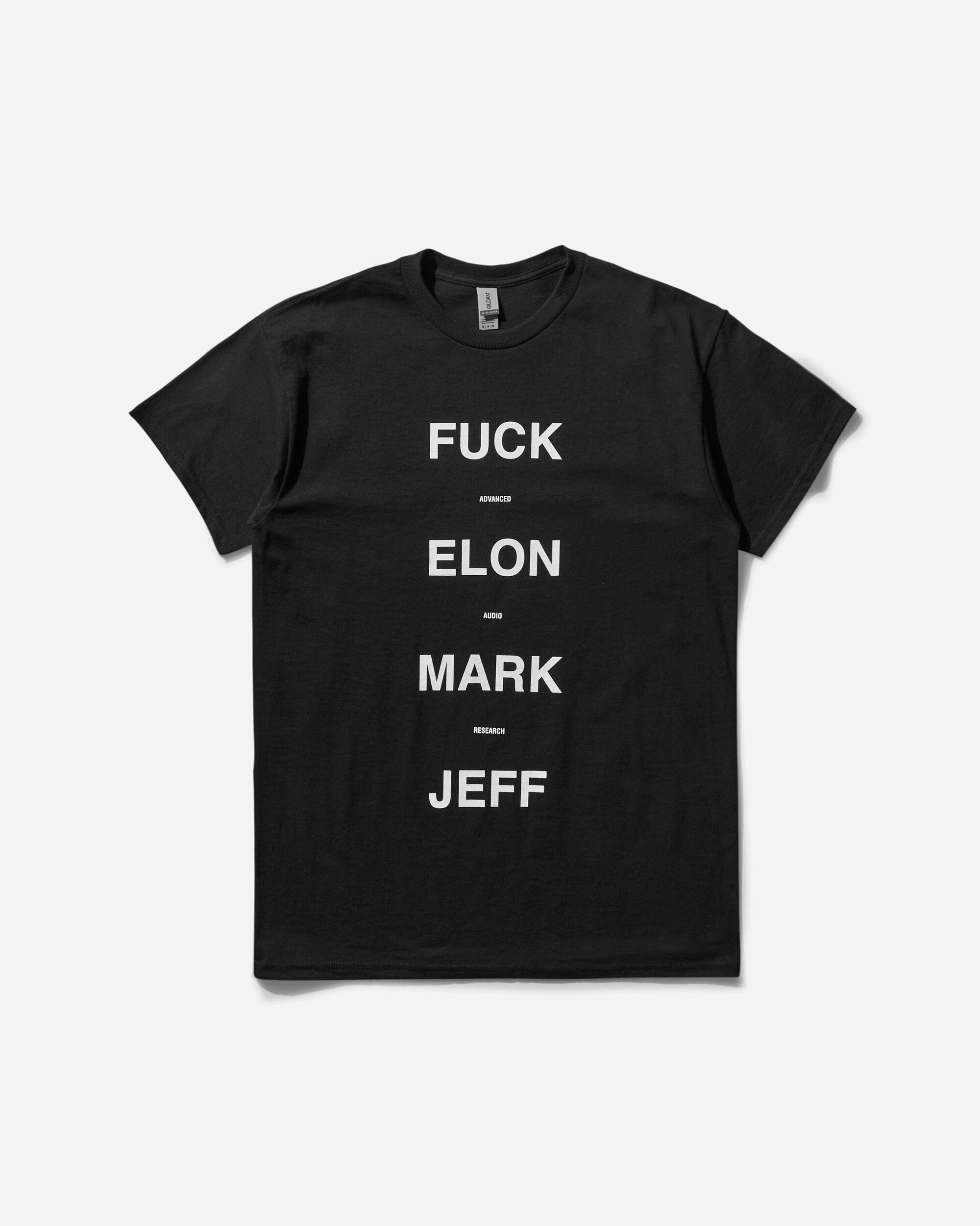 AAR Fuck Elon Mark Jeff T - Shirt Black