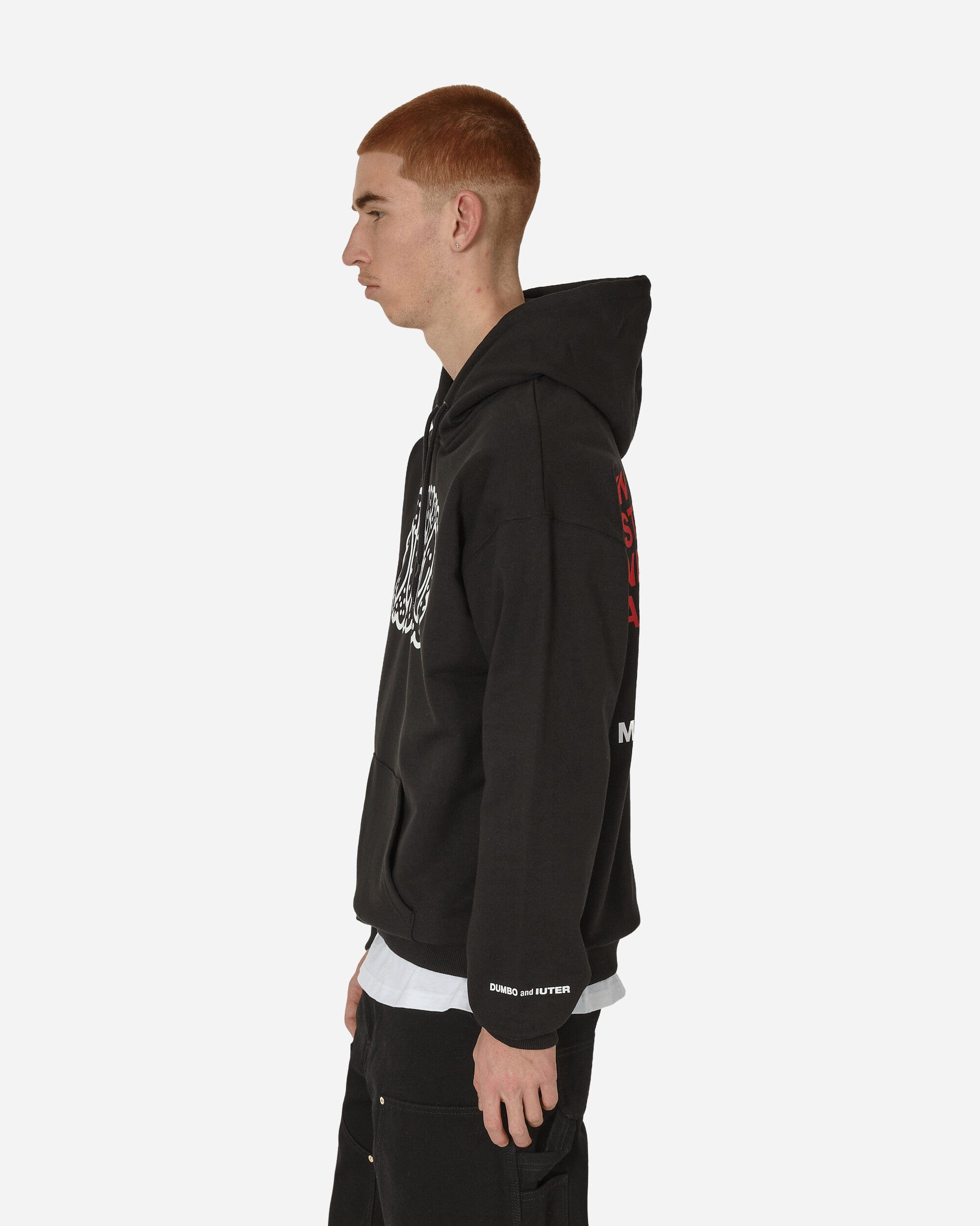 Iuter DUMBO Milano Imperfecta Hooded Sweatshirts Black