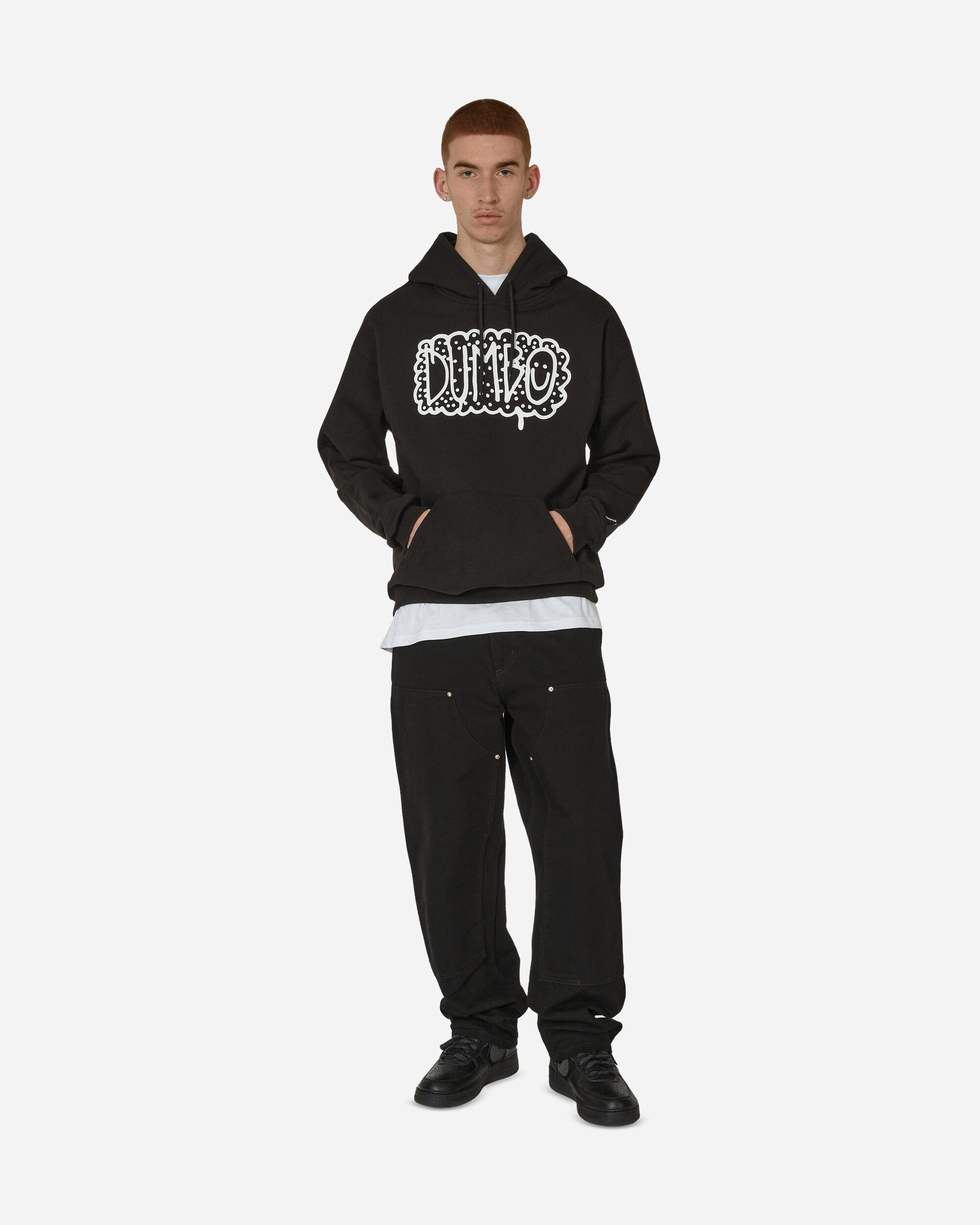 Iuter DUMBO Milano Imperfecta Hooded Sweatshirts Black