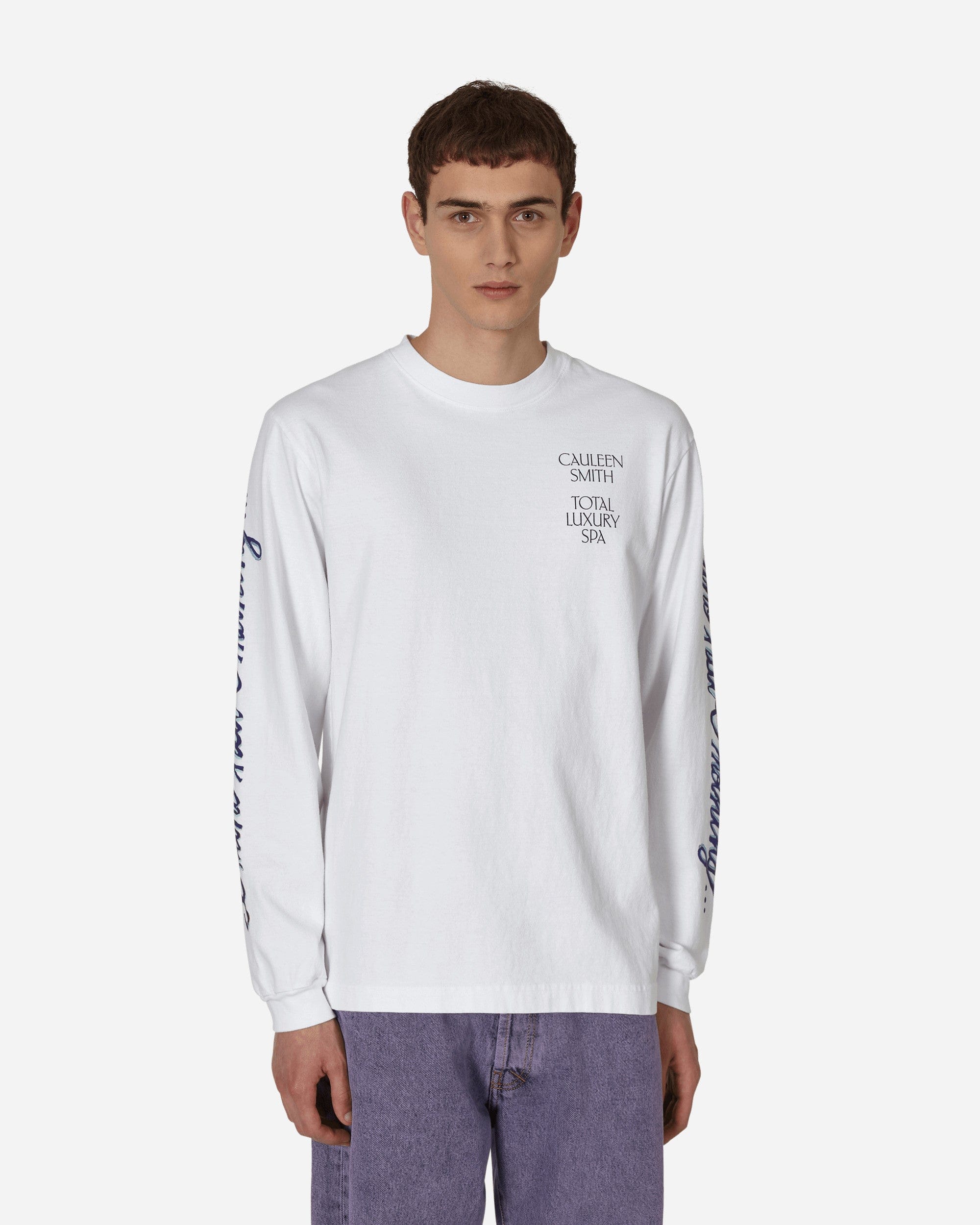 Total Luxury SPA Cauleen Smith I White Longsleeve T - Shirt White