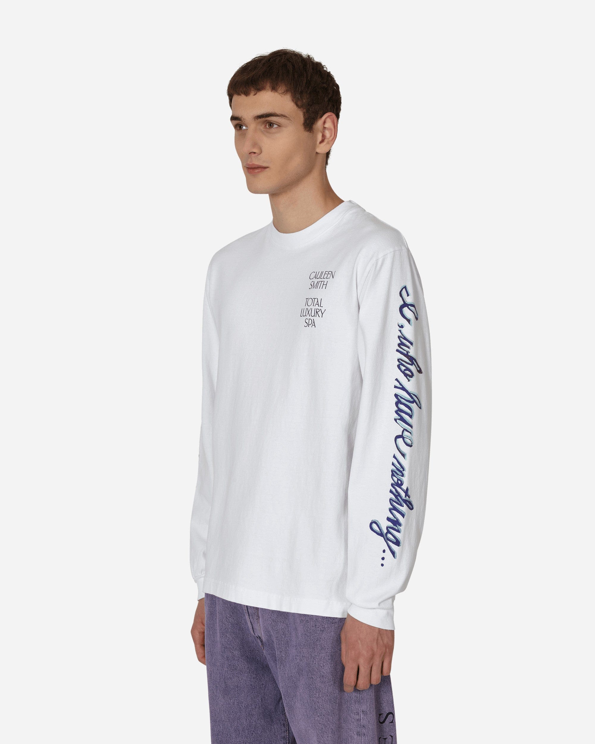 Total Luxury SPA Cauleen Smith I White Longsleeve T - Shirt White