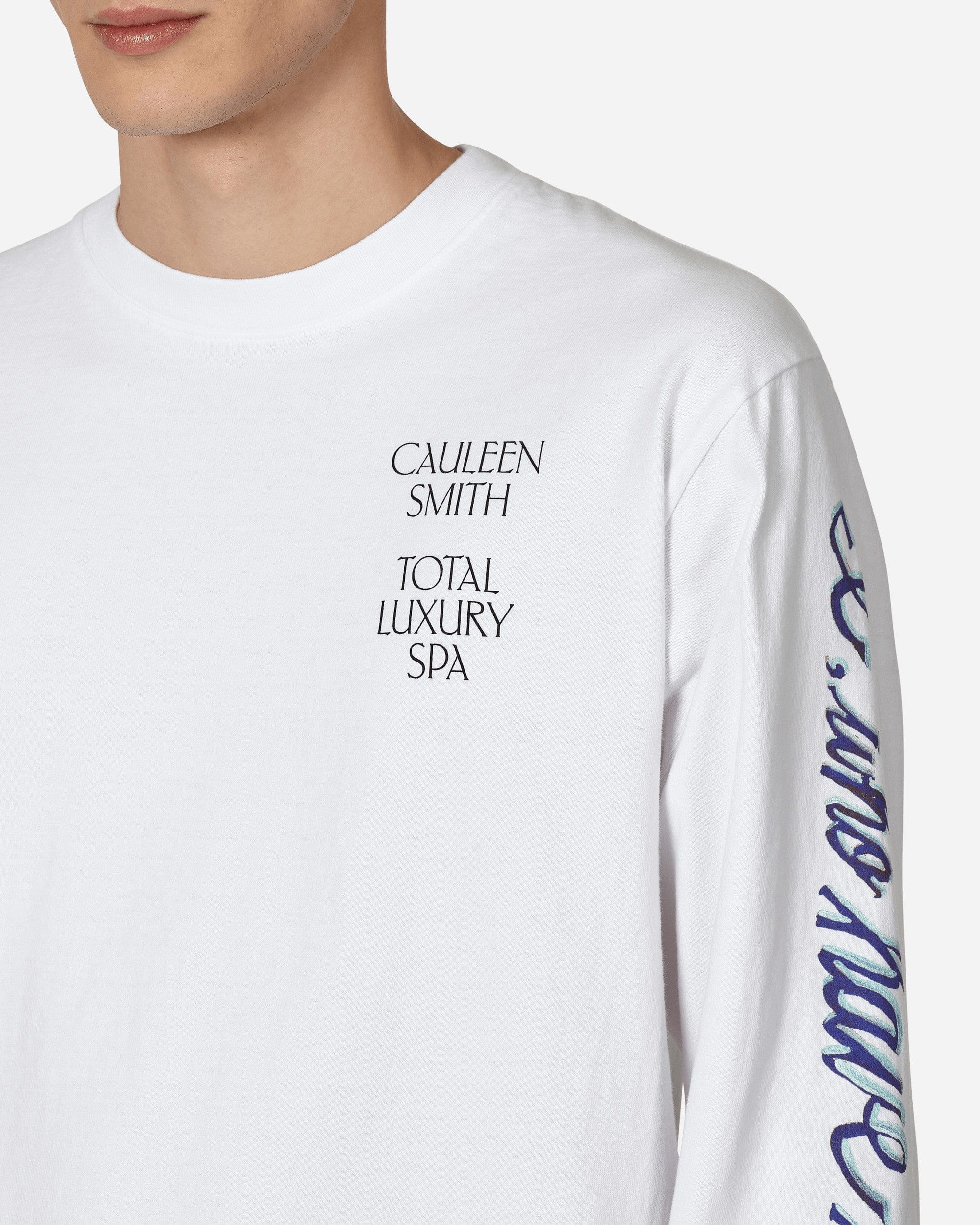 Total Luxury SPA Cauleen Smith I White Longsleeve T - Shirt White