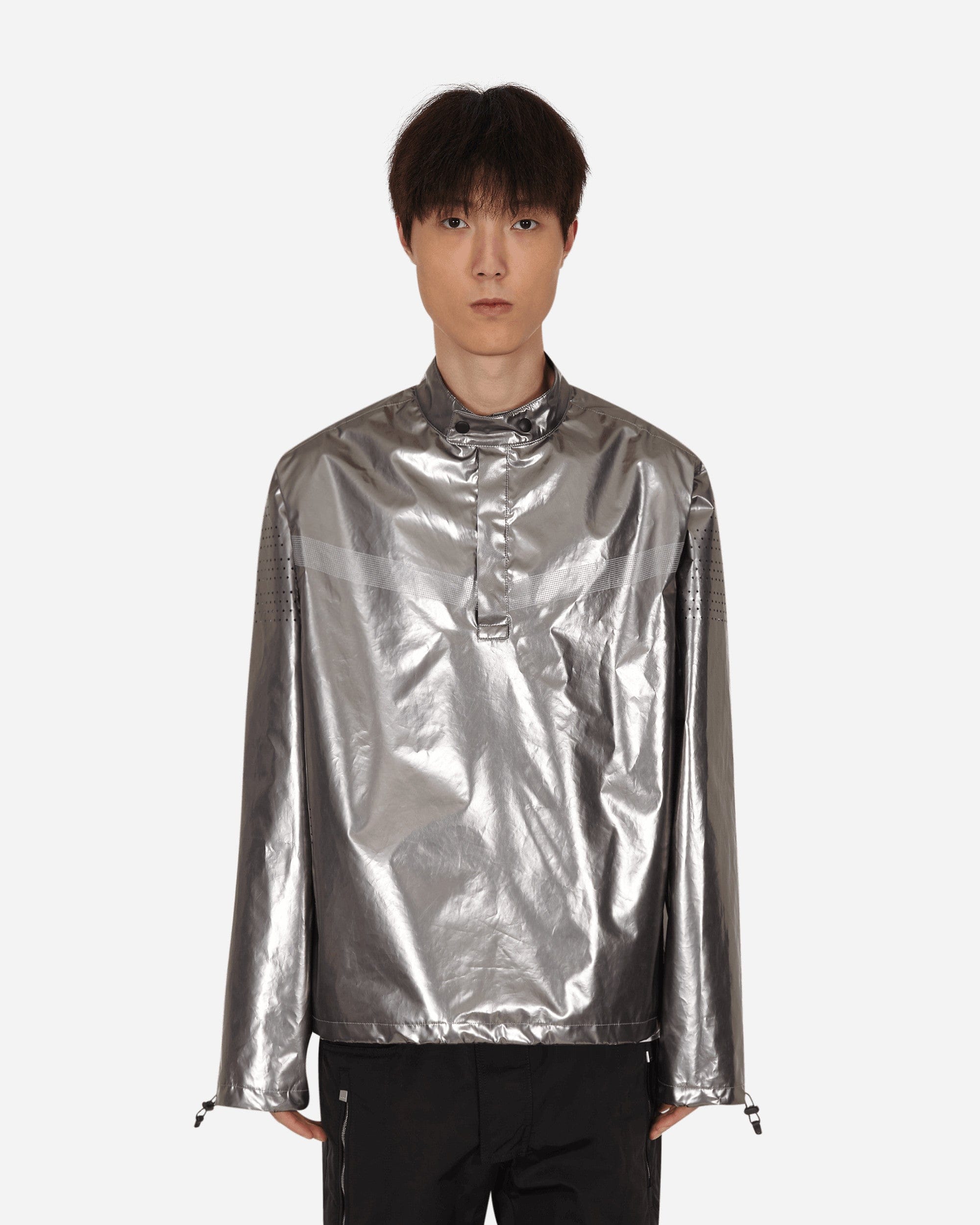 reverse Devo Reverse Evolution Track Top Grey