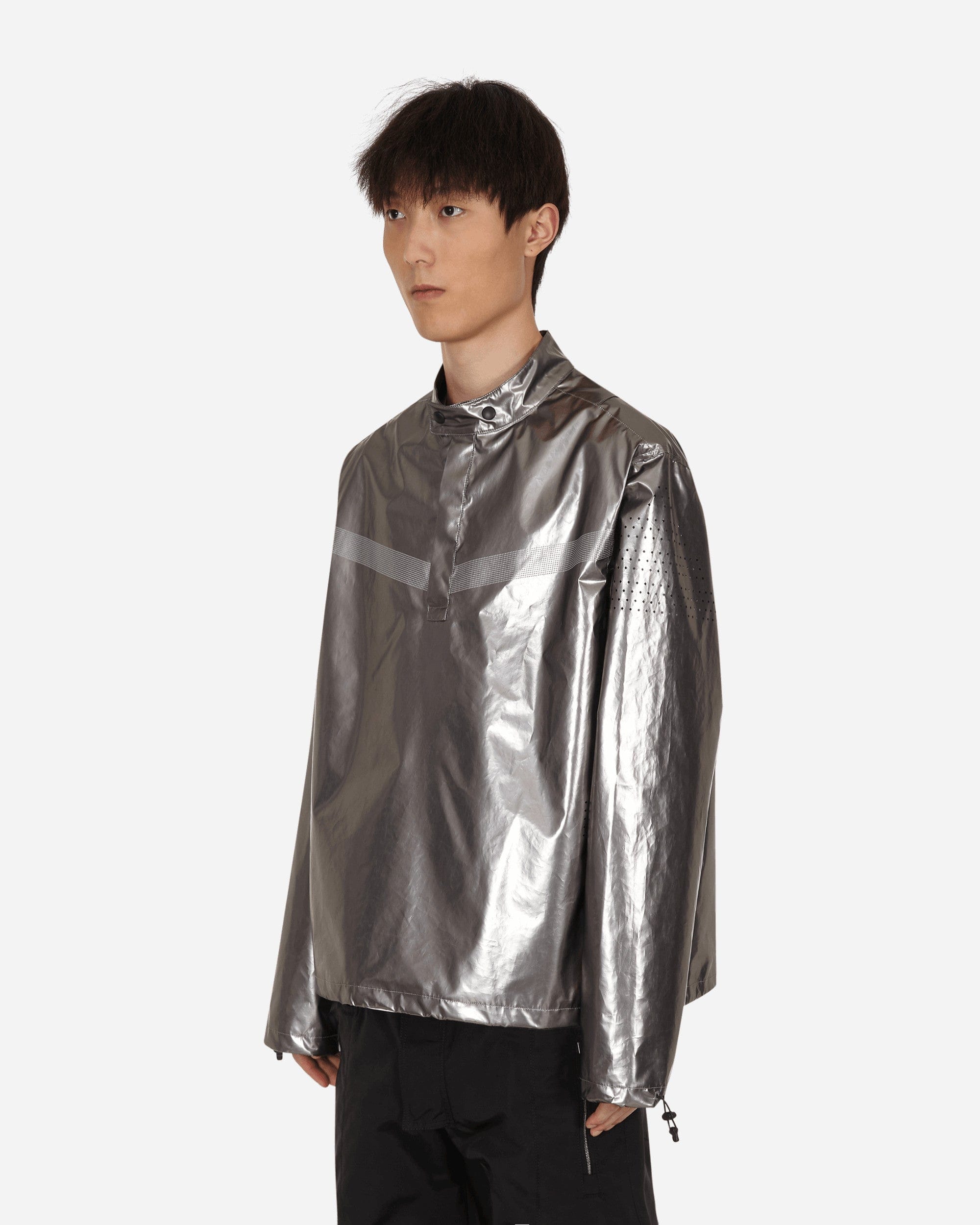 reverse Devo Reverse Evolution Track Top Grey