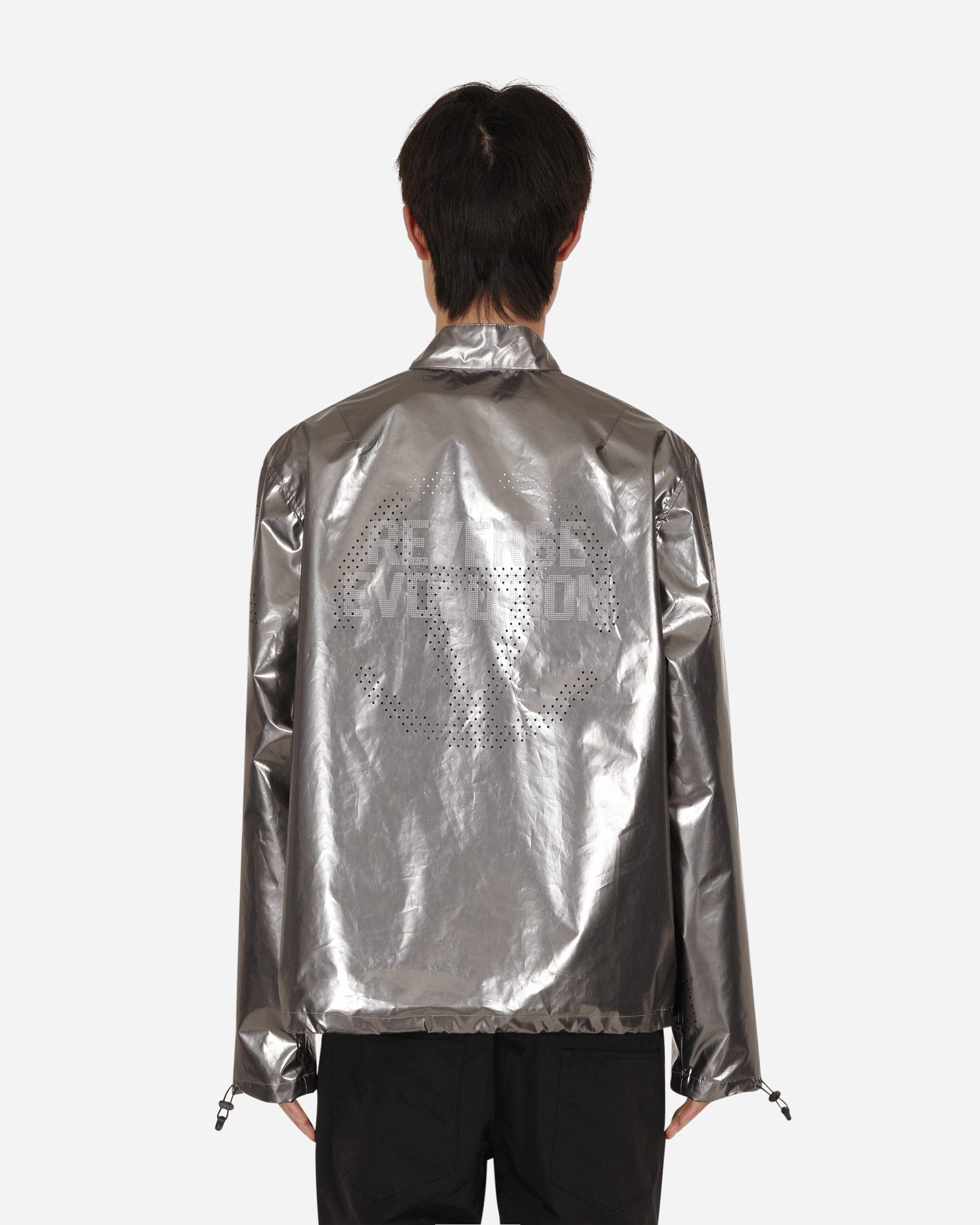 reverse Devo Reverse Evolution Track Top Grey