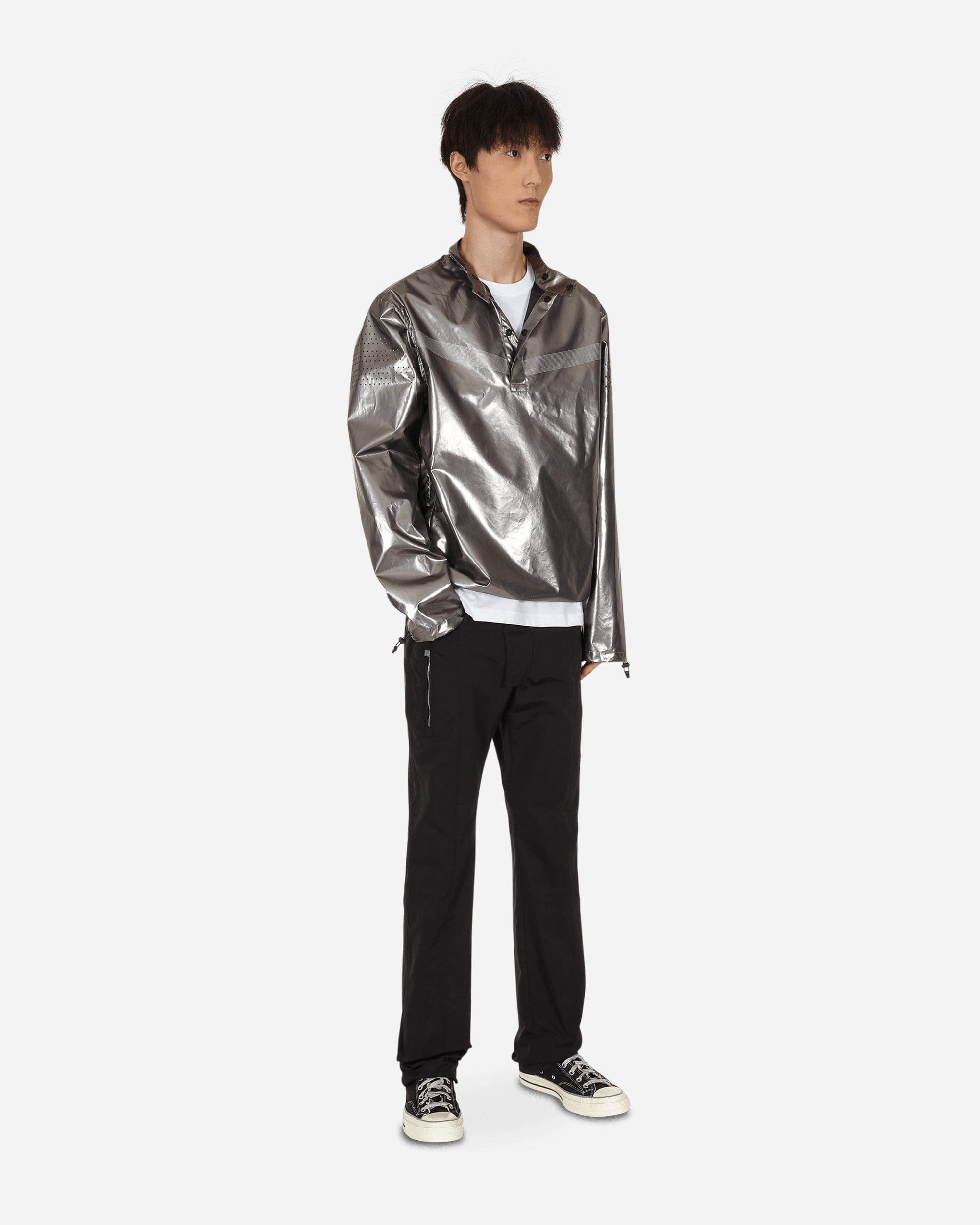 reverse Devo Reverse Evolution Track Top Grey