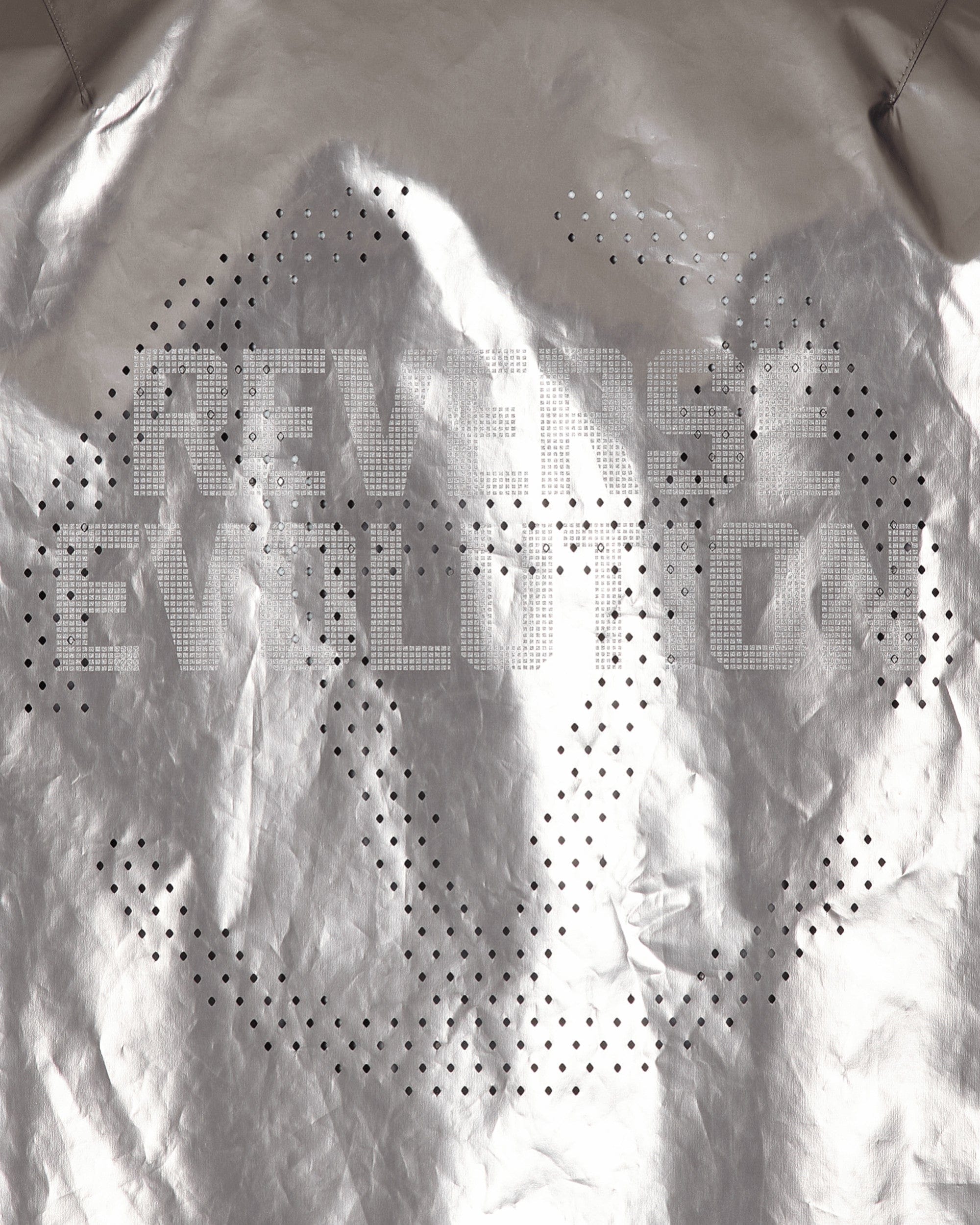 reverse Devo Reverse Evolution Track Top Grey