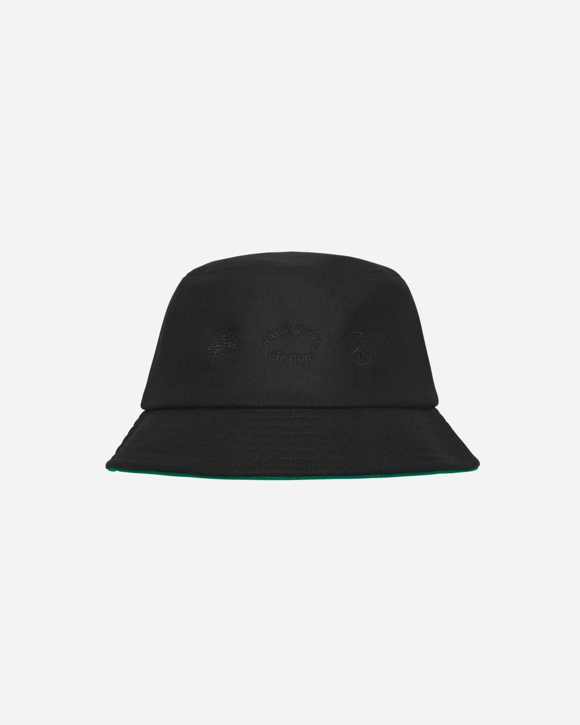 Mister Green Trifecta Bucket Hat Black