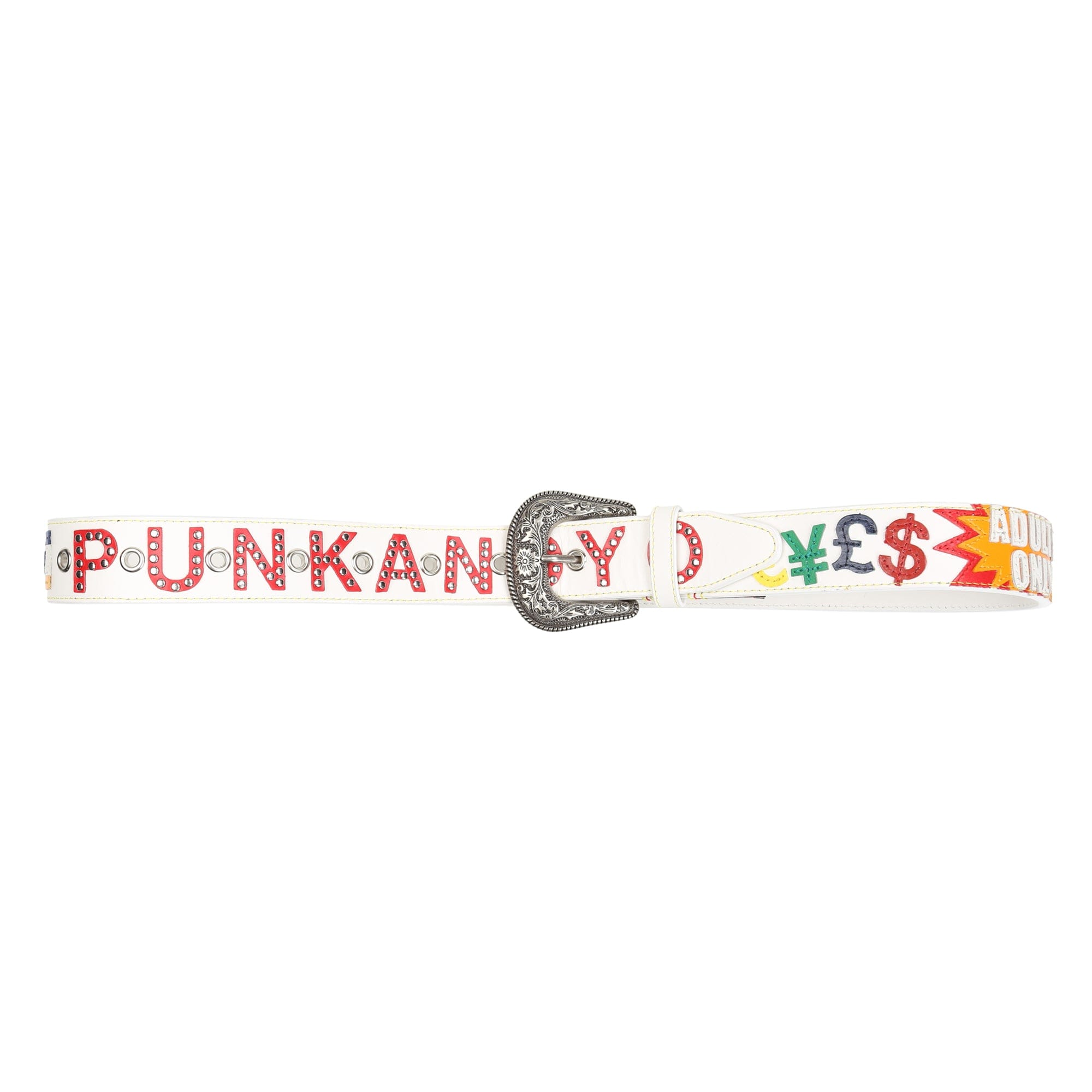 Punkandyo XXX Belt - White