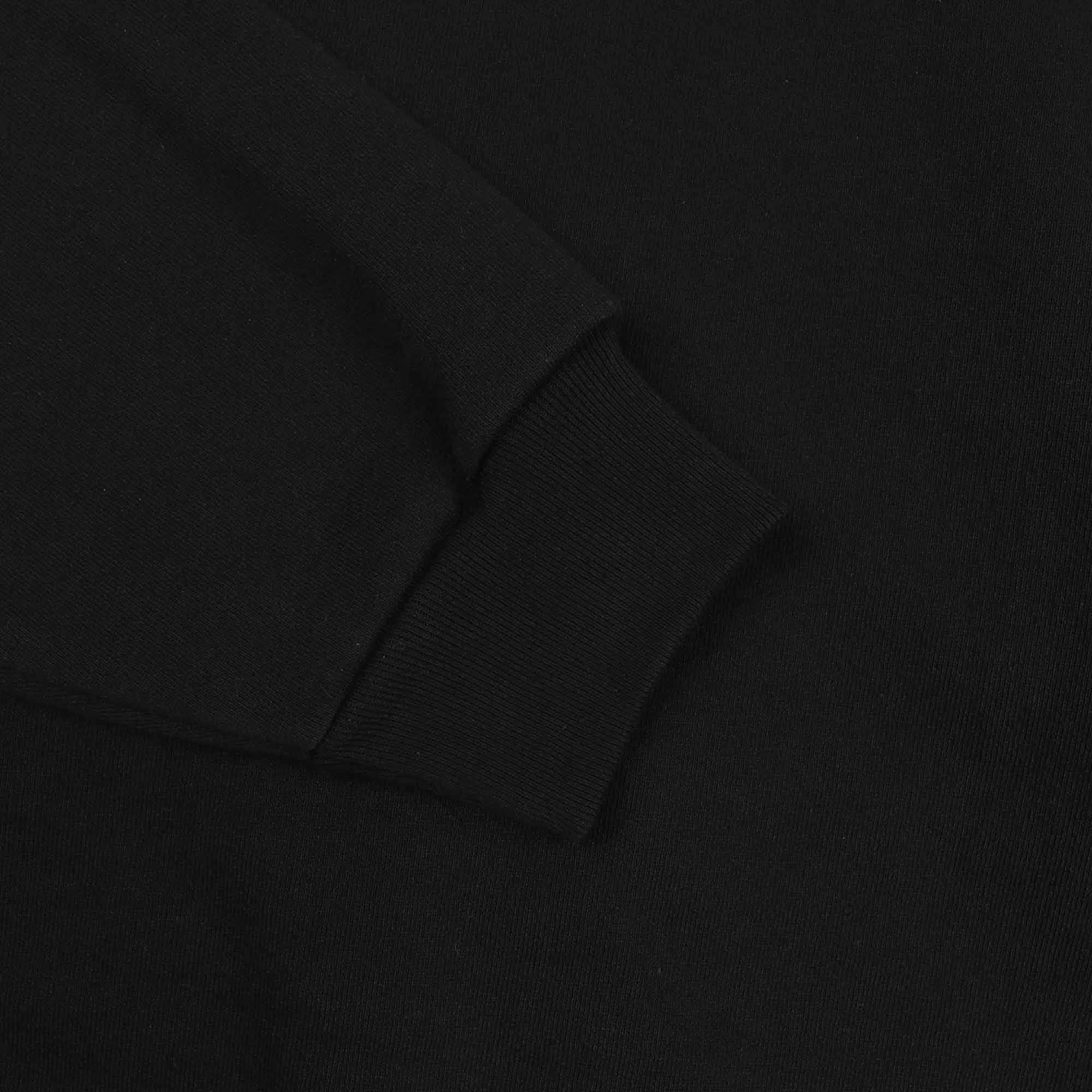 Supply Chrome Zip Hooded Sweater - Black