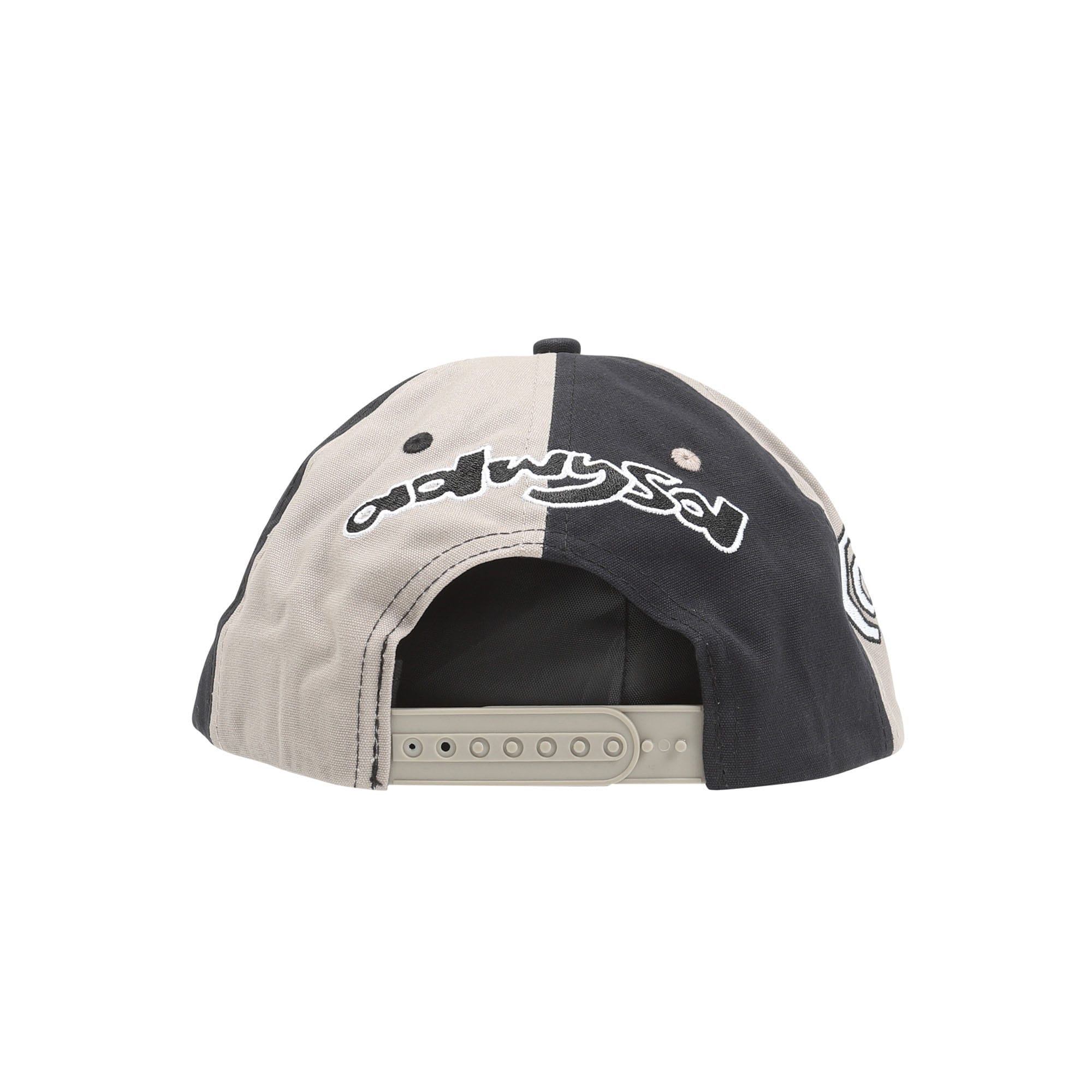 Adwysd Mixed 6 Panel Hat - Grey/Black