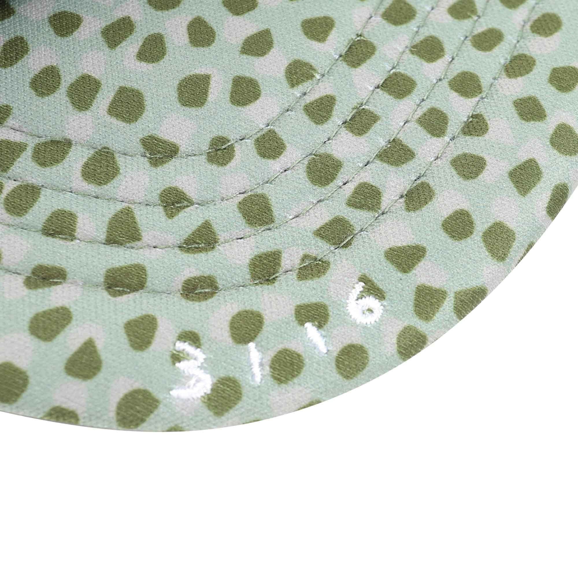 Adwysd Coral Pattern Trucker Cap - Green