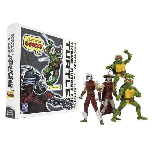 The Loyal Subjects SDCC 2022 BST AXN Teenage Mutant Ninja Turtles Set 2 Classic Comic 5 - Inch 4 - pack Action Figures PX