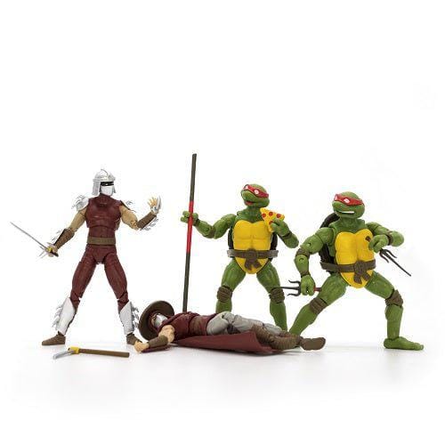 The Loyal Subjects SDCC 2022 BST AXN Teenage Mutant Ninja Turtles Set 2 Classic Comic 5 - Inch 4 - pack Action Figures PX