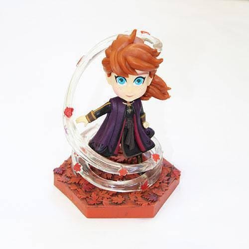 Beast Kingdom Frozen II - Elsa, Anna, Fire Spirit, the Nokk, Oalf - Mini Egg Attack Series MEA - 014 6 - Piece Figure Set