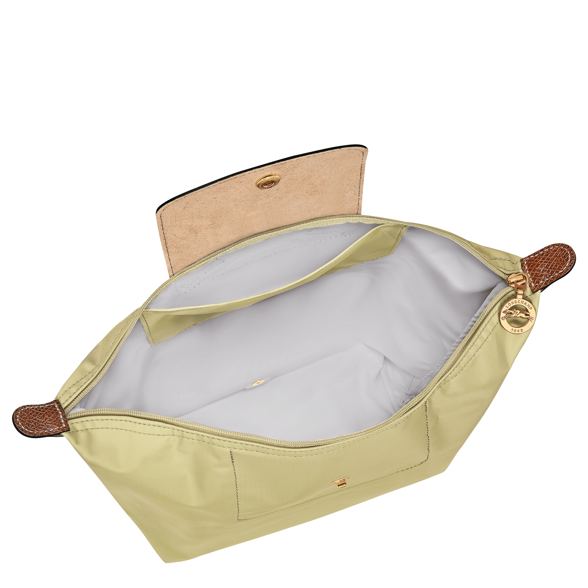 Long Champ Longchamp Le Pliage Original M Backpack Pistachio