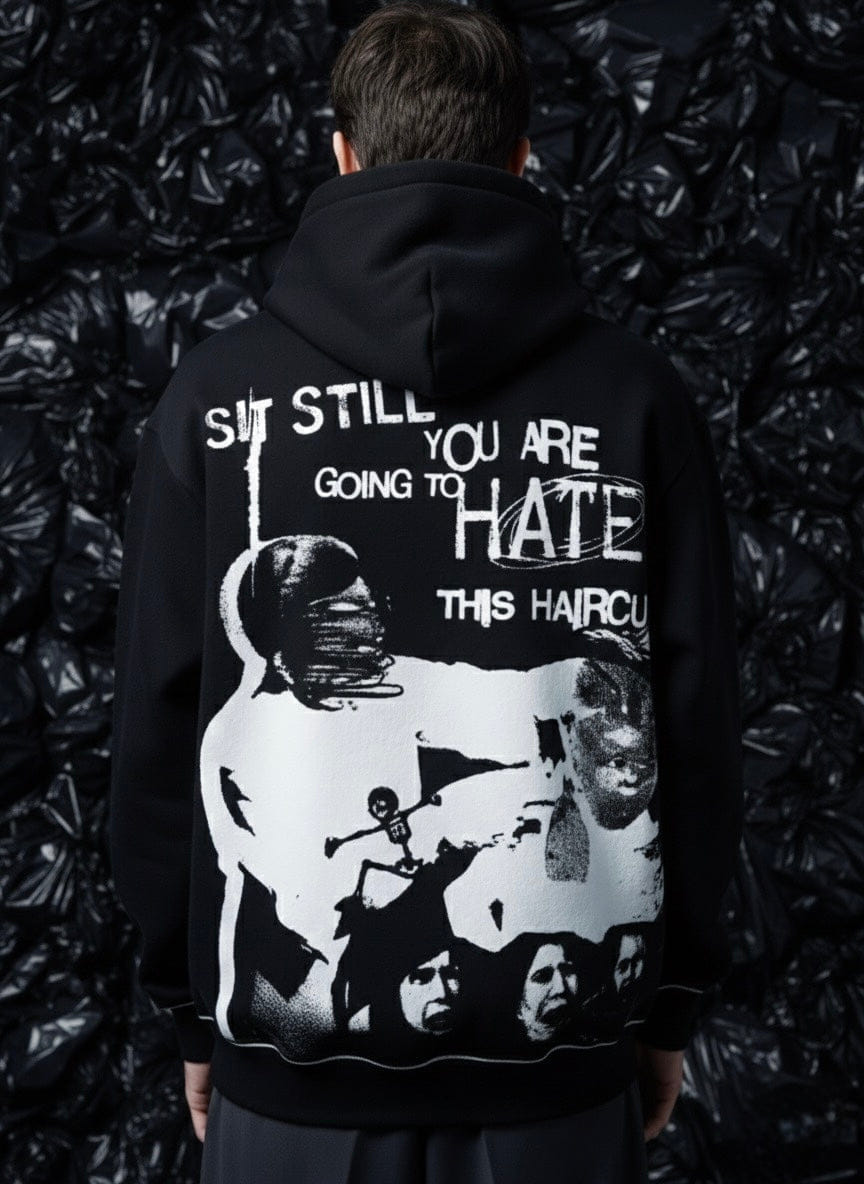 Knoteazy SIT STILL HOODIE