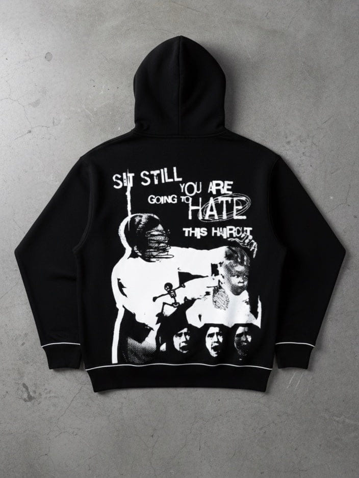 Knoteazy SIT STILL HOODIE