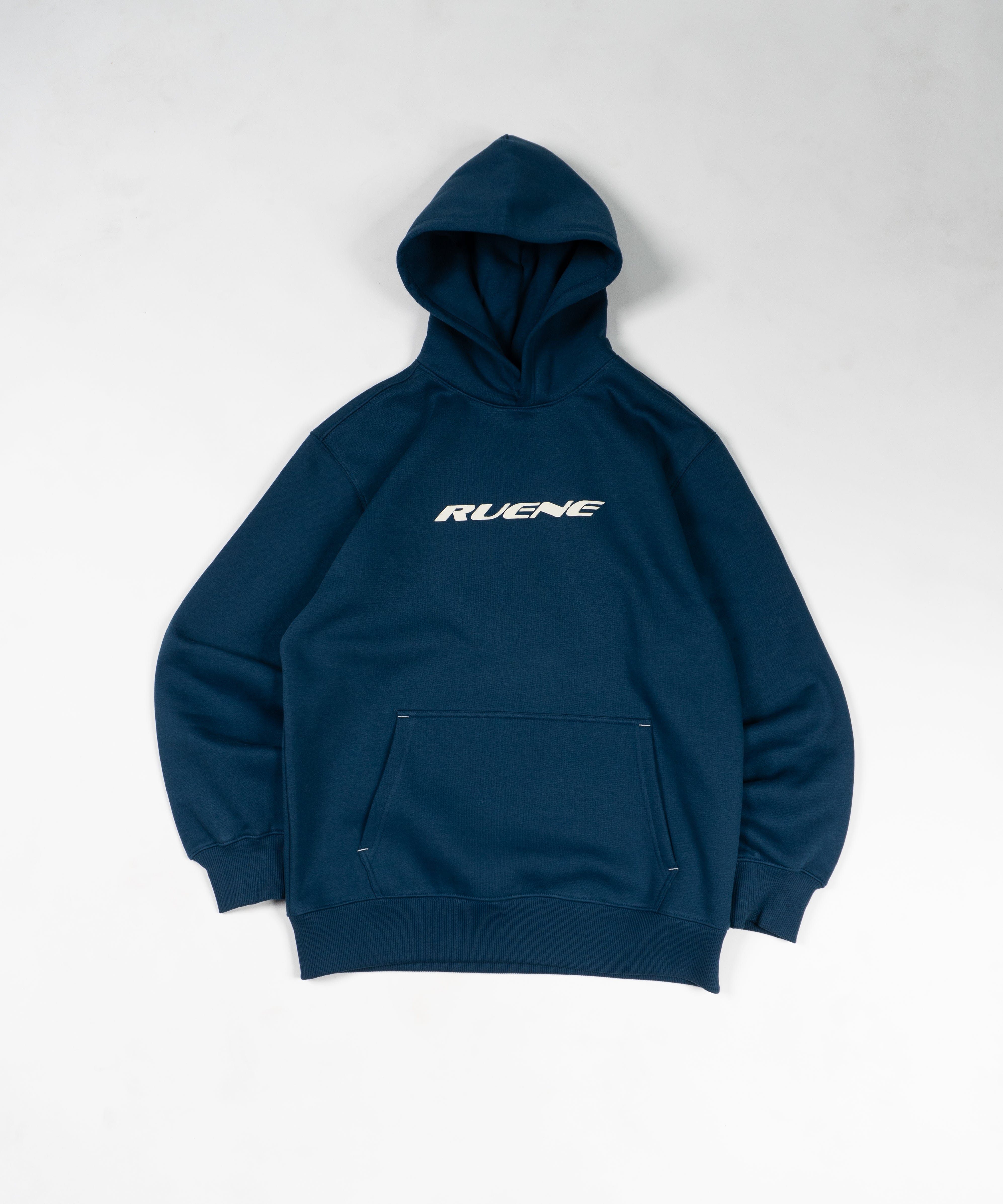 Ruene Blue Baseline Hoodie